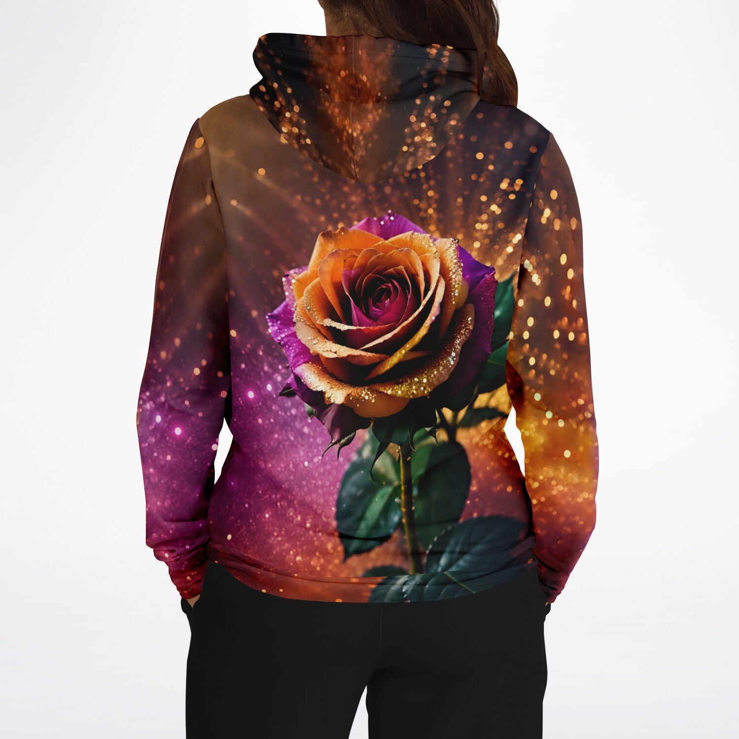 Dreamer Hoodie - Colorful Rose