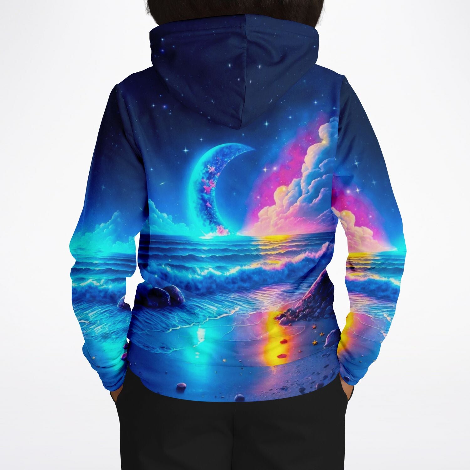 Dreamer Hoodie - AB Special - Strand im Mondschein