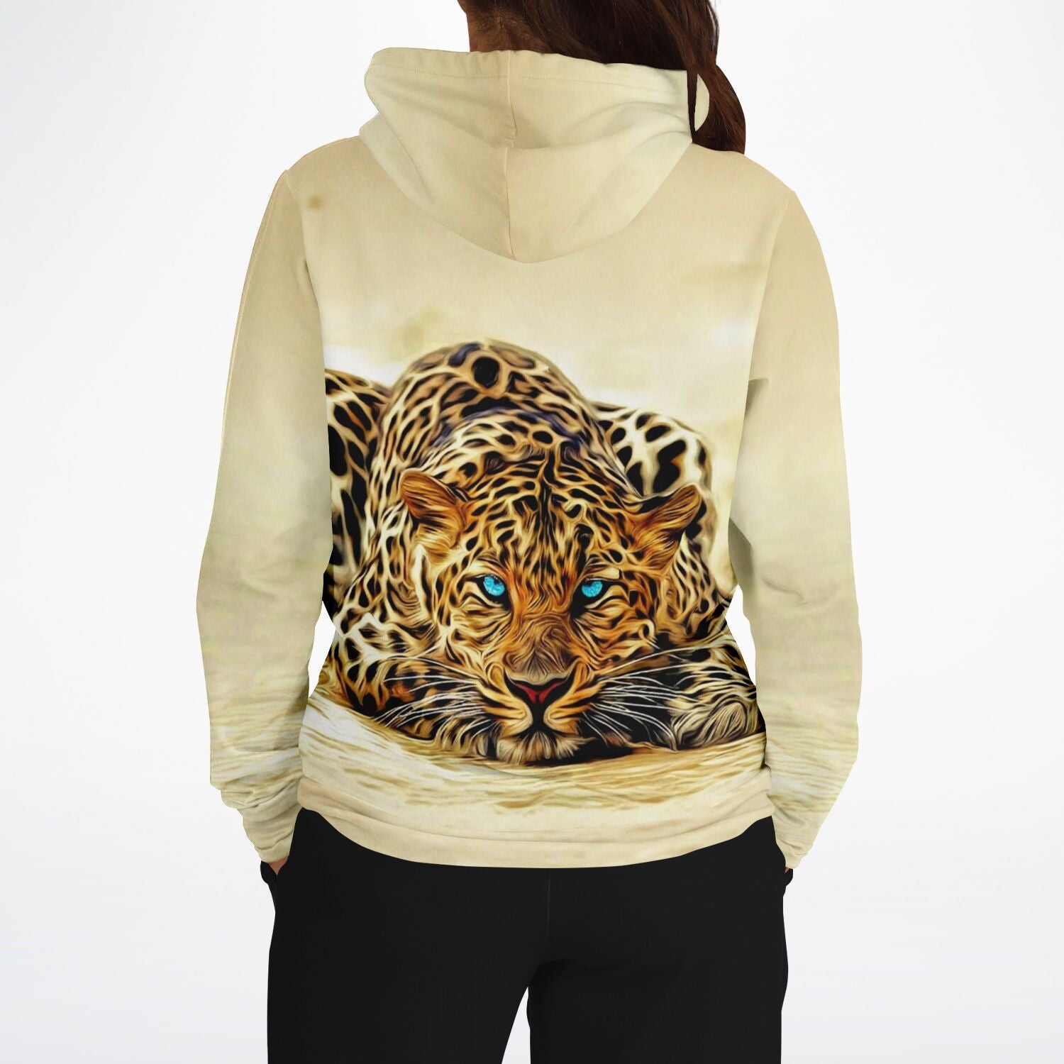 Dreamer Hoodie - Leopard Blue Eyes MINI