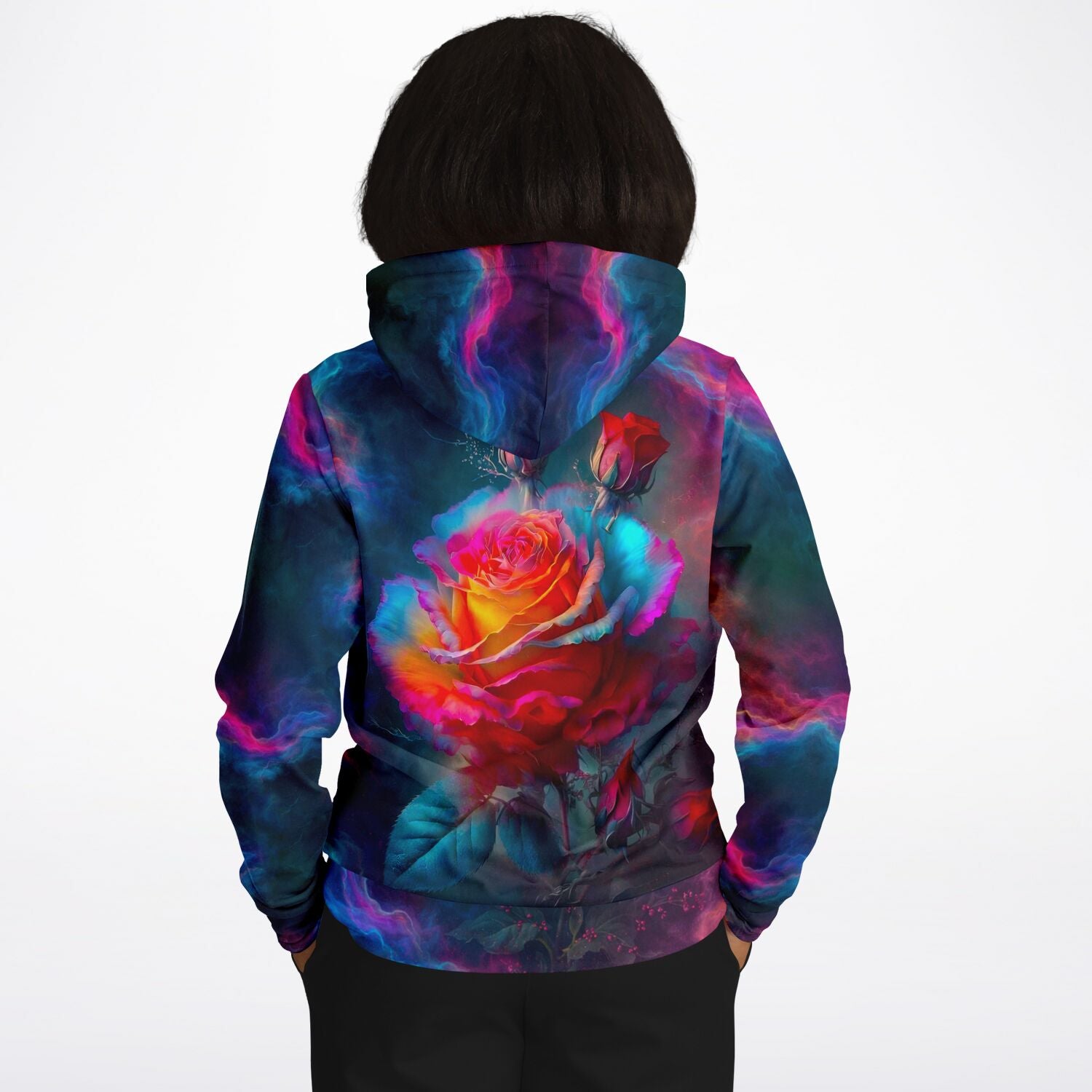 Dreamer Hoodie - Zarte Rosenblüte