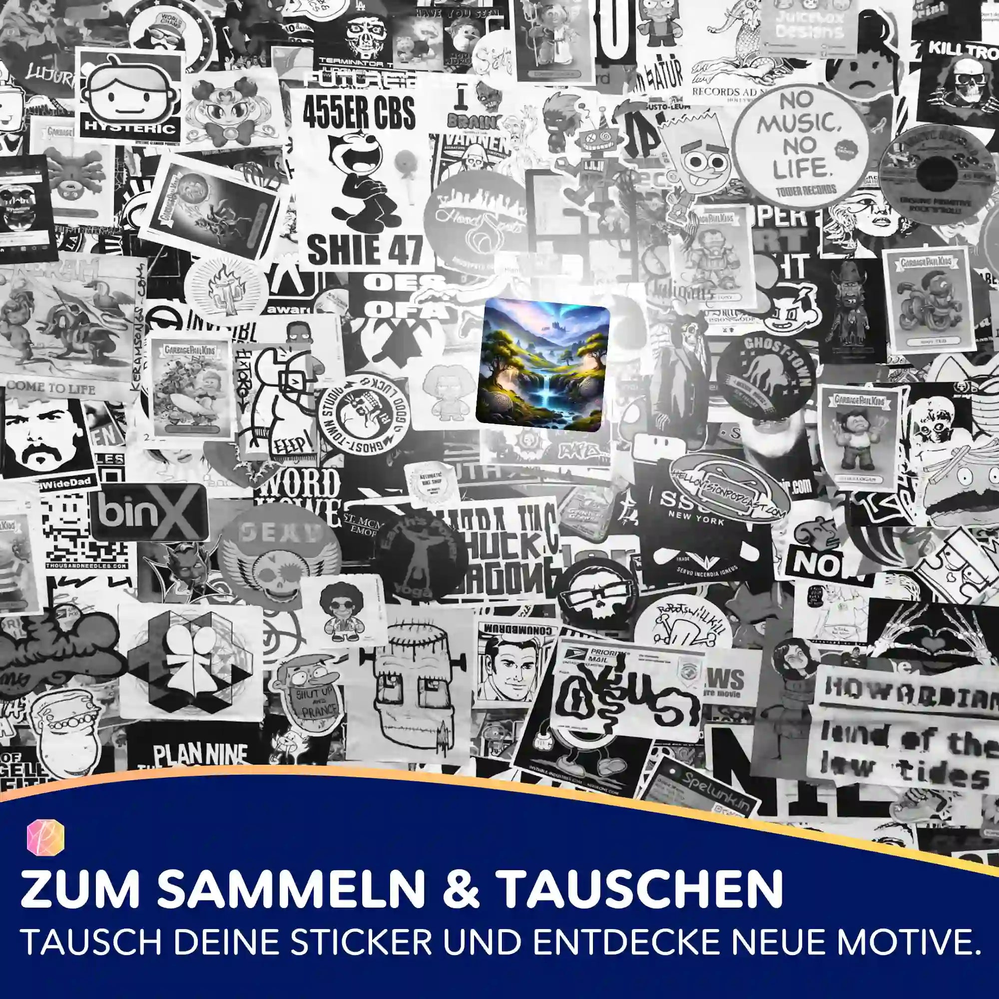 Aufkleber 5er-Set - Tal der Erinnerung "Limited Edition"