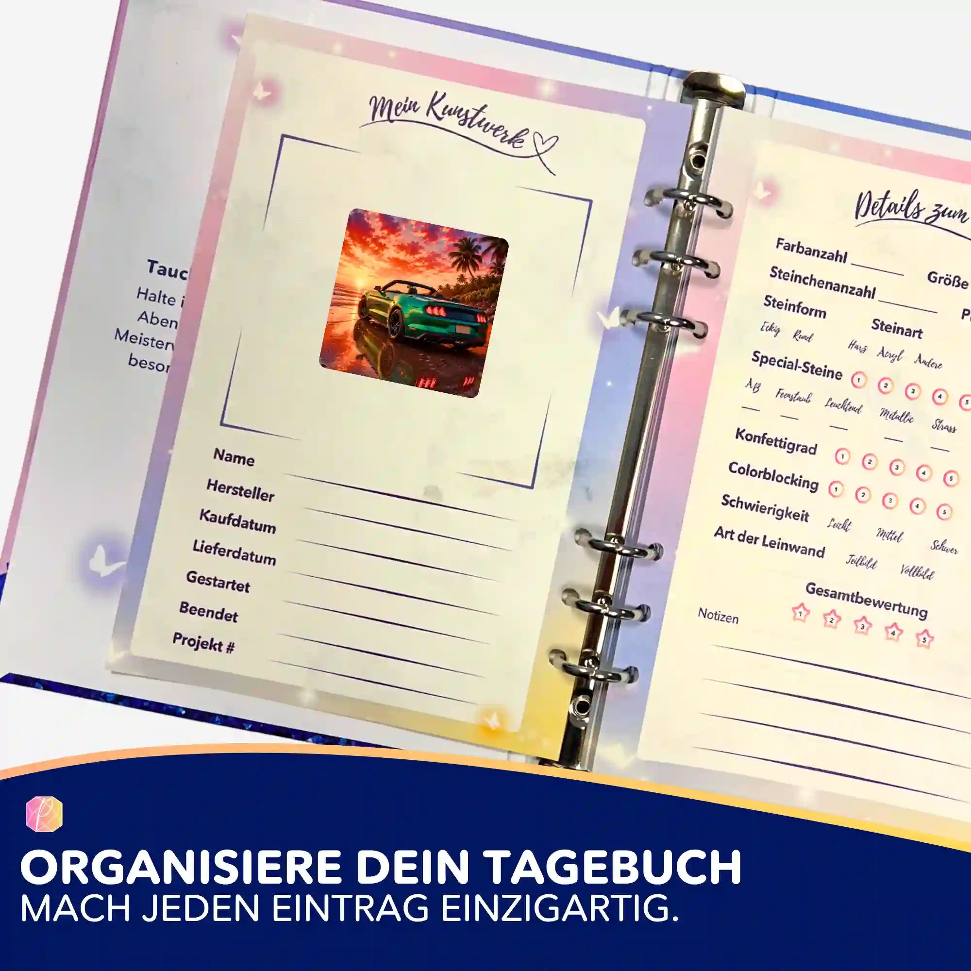 Aufkleber 5er-Set - Sonnenkilometer