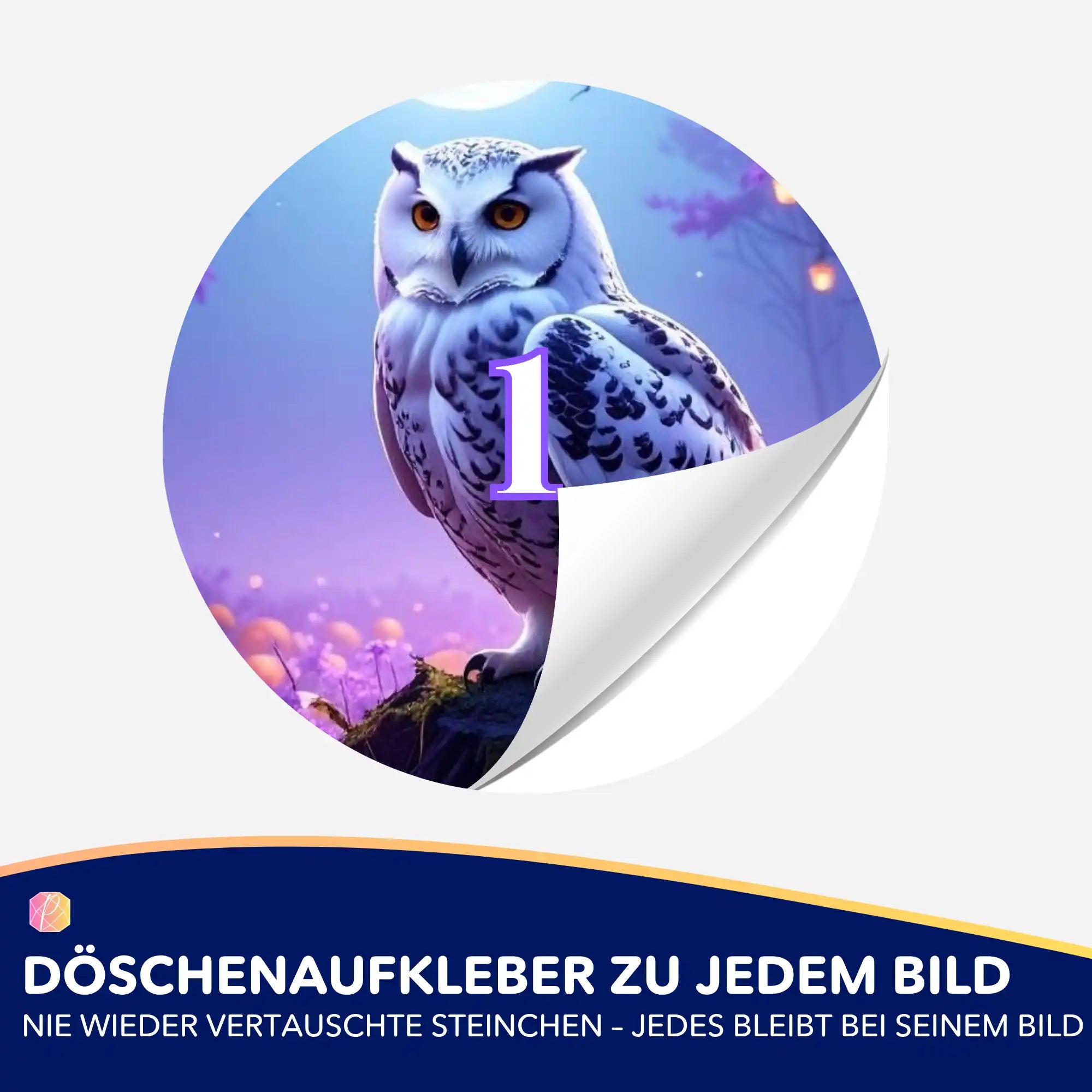 Döschenaufkleber - Nachtwächter