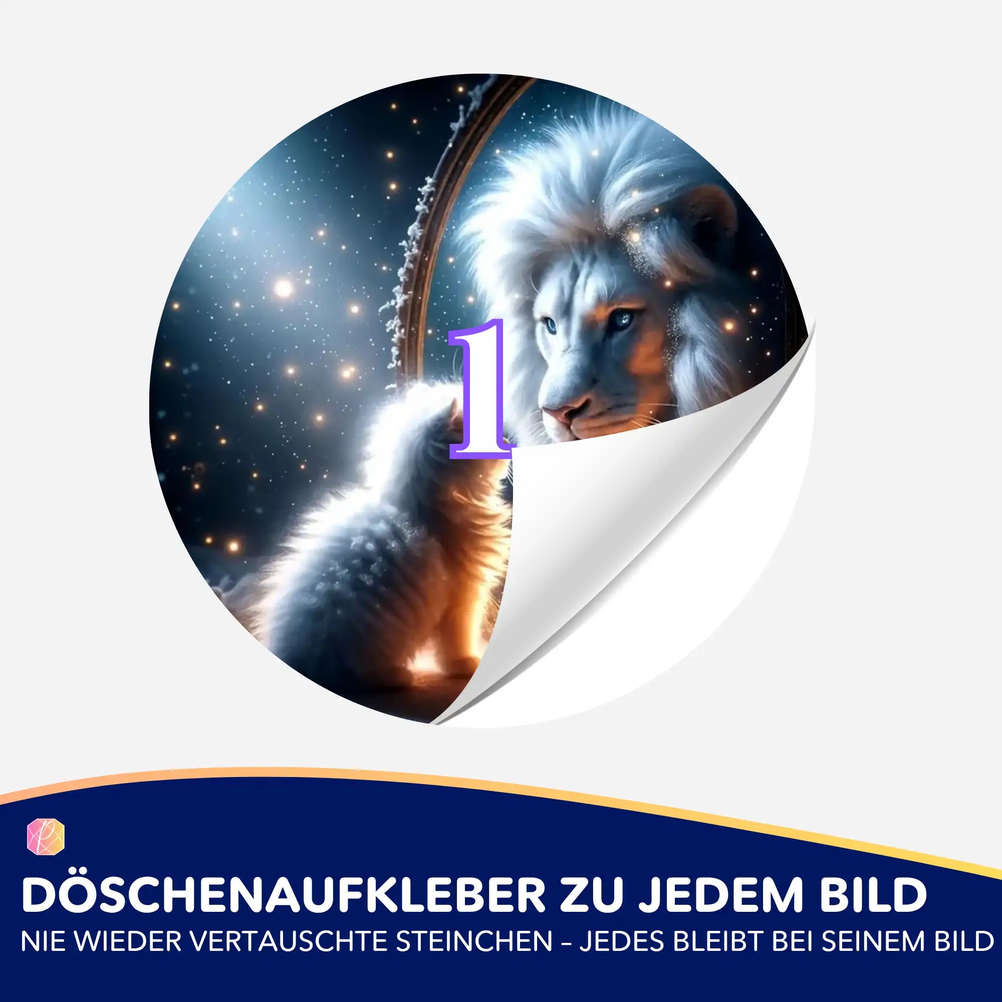 Döschenaufkleber - Love of Father and Son