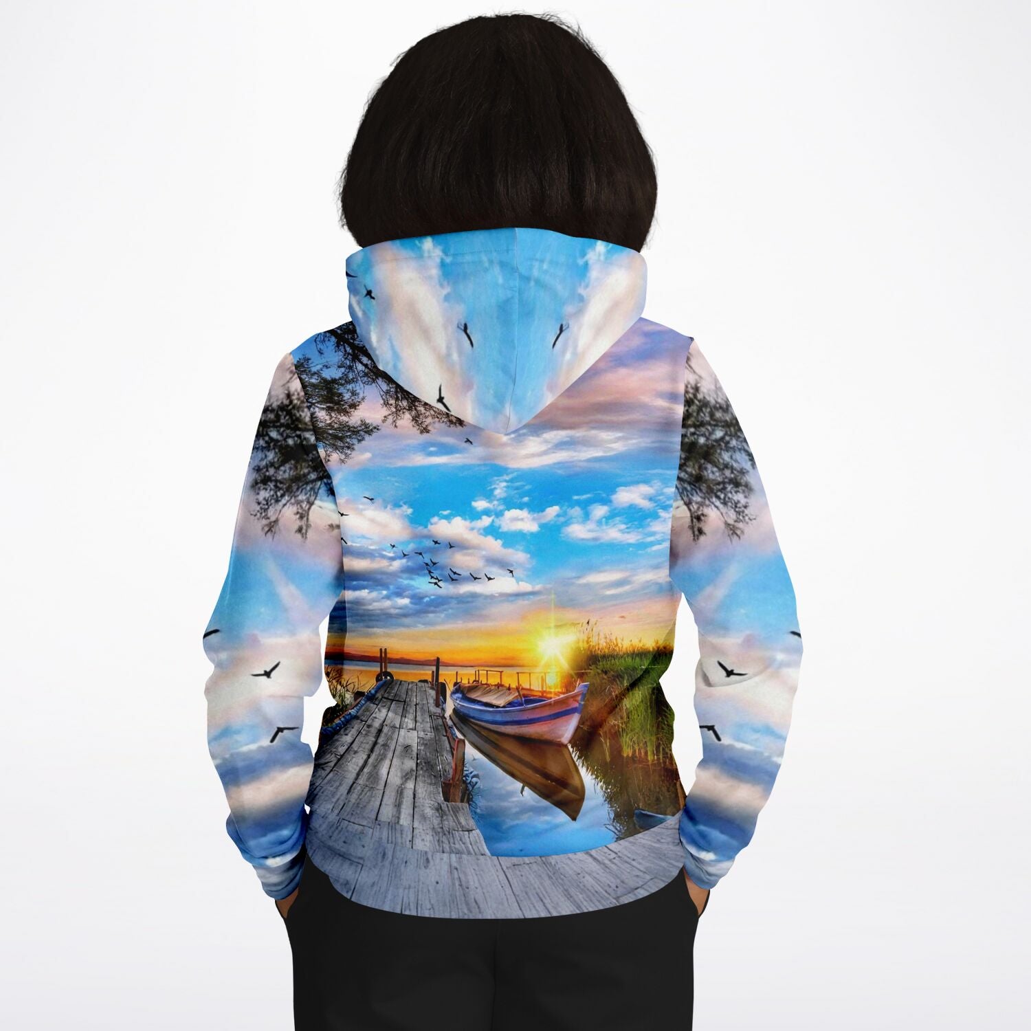 Dreamer Hoodie - Sonniger Abend am See