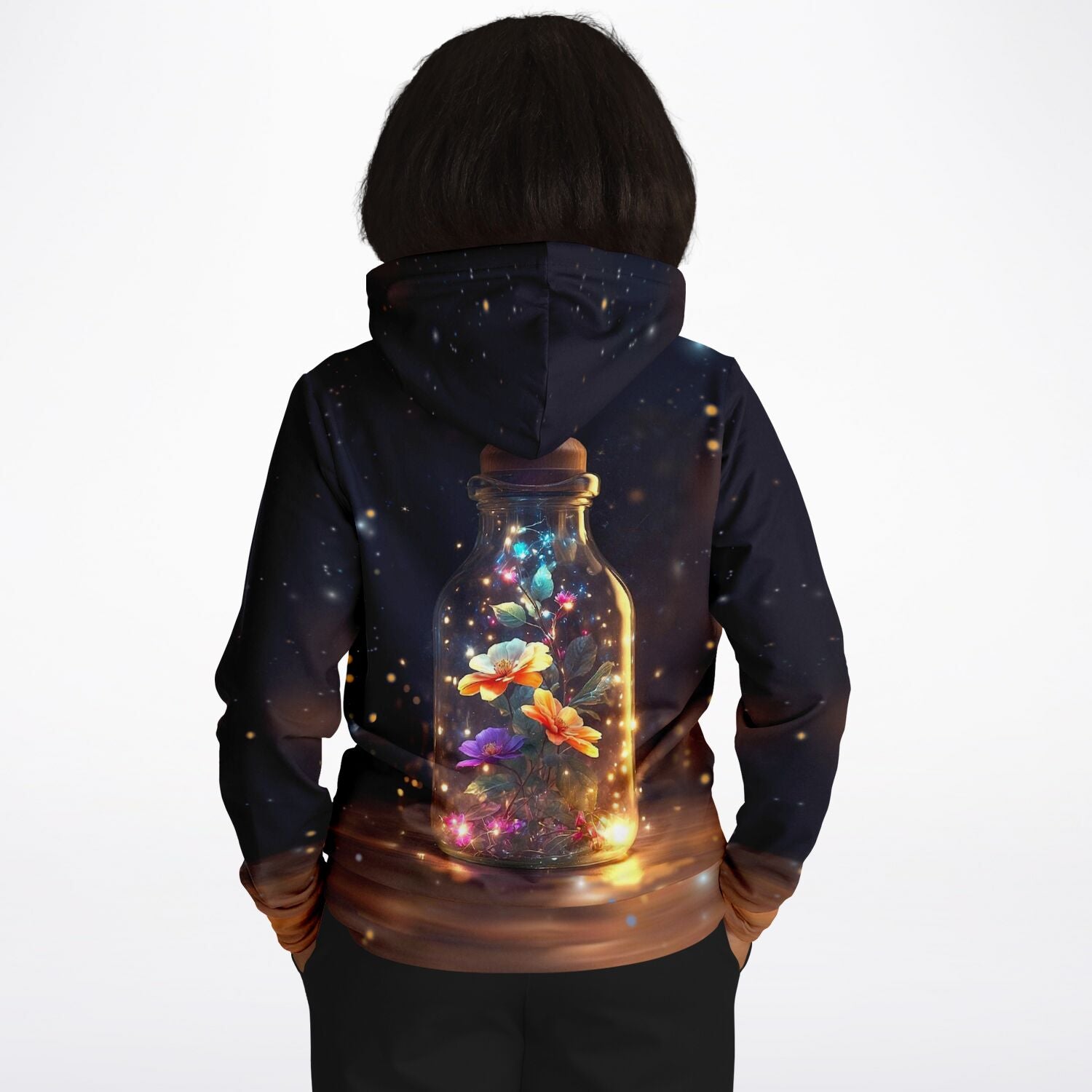 Dreamer Hoodie - Leuchtender Blütenzauber