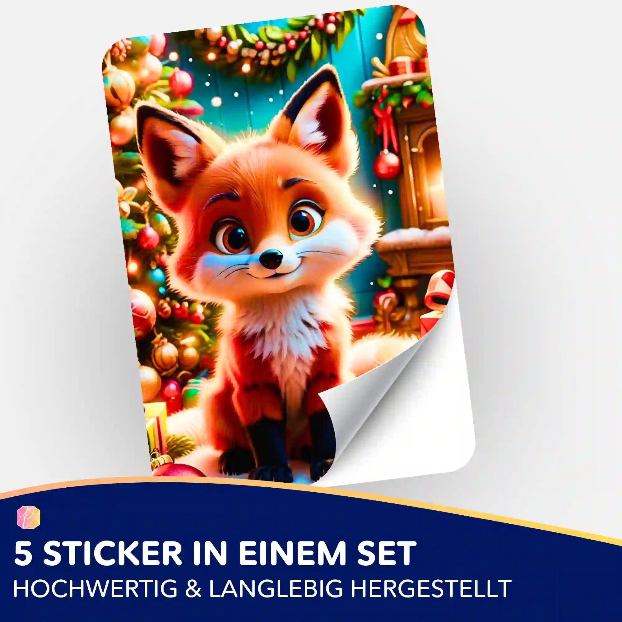 Aufkleber 5er-Set - Foxy "Limited Edition"