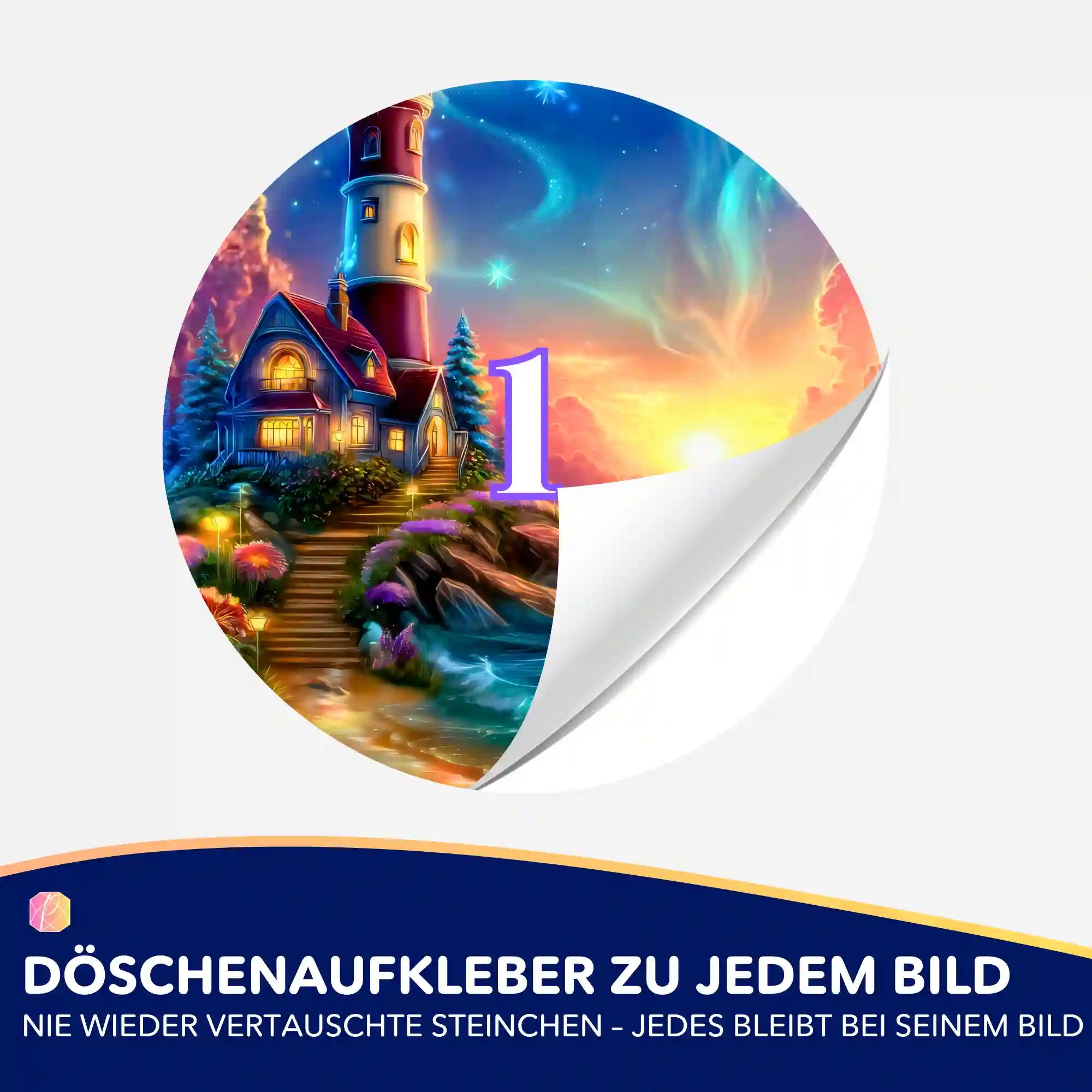 Döschenaufkleber - Wächter des Horizonts