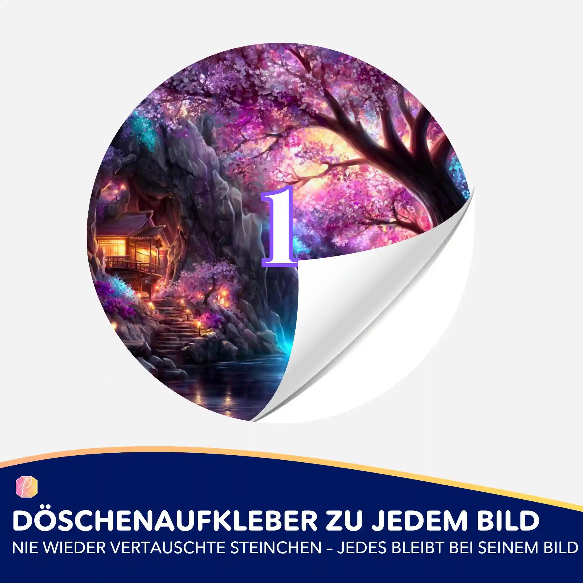 Döschenaufkleber - Das Licht der Sakura "Limited Edition"