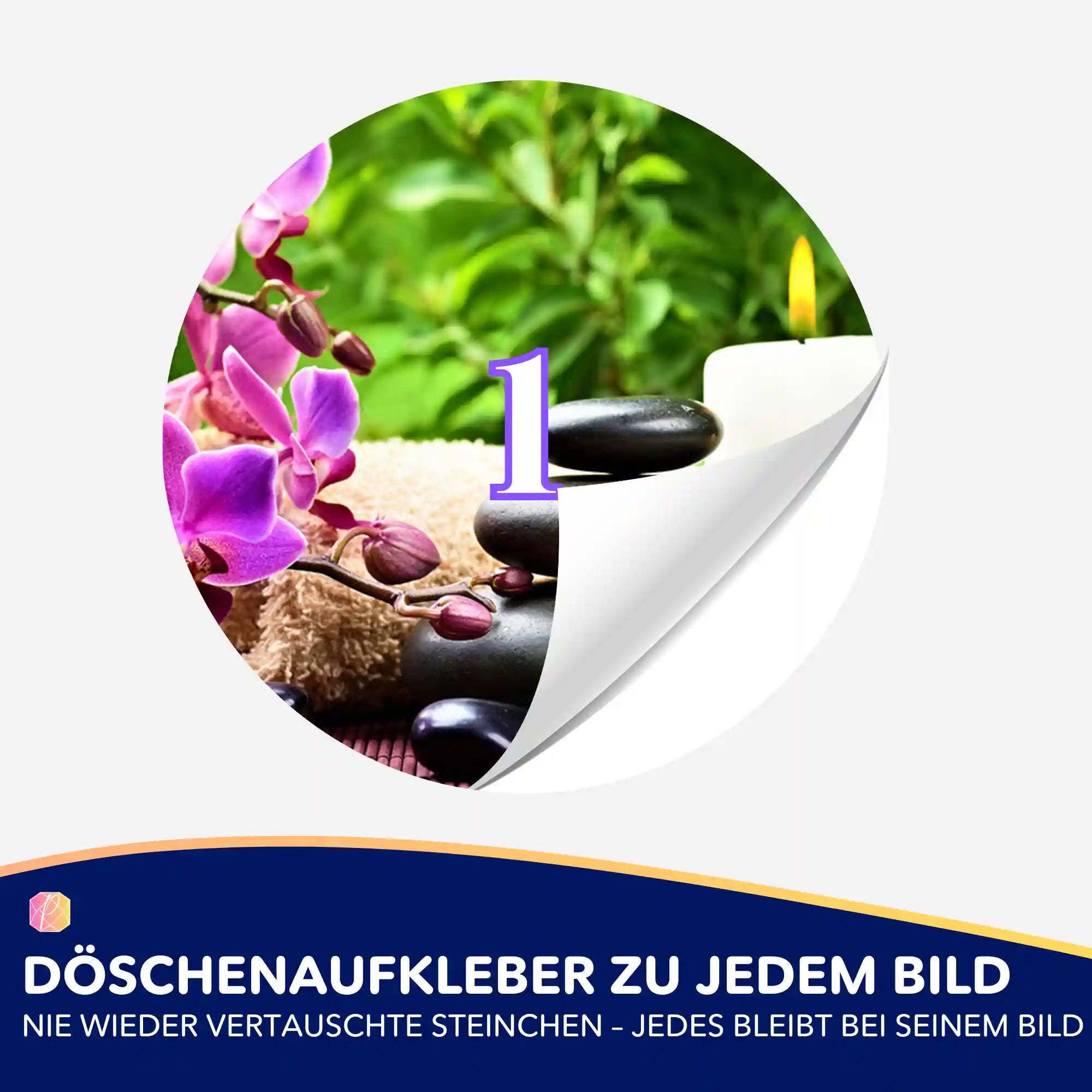 Döschenaufkleber - Oase der Entspannung