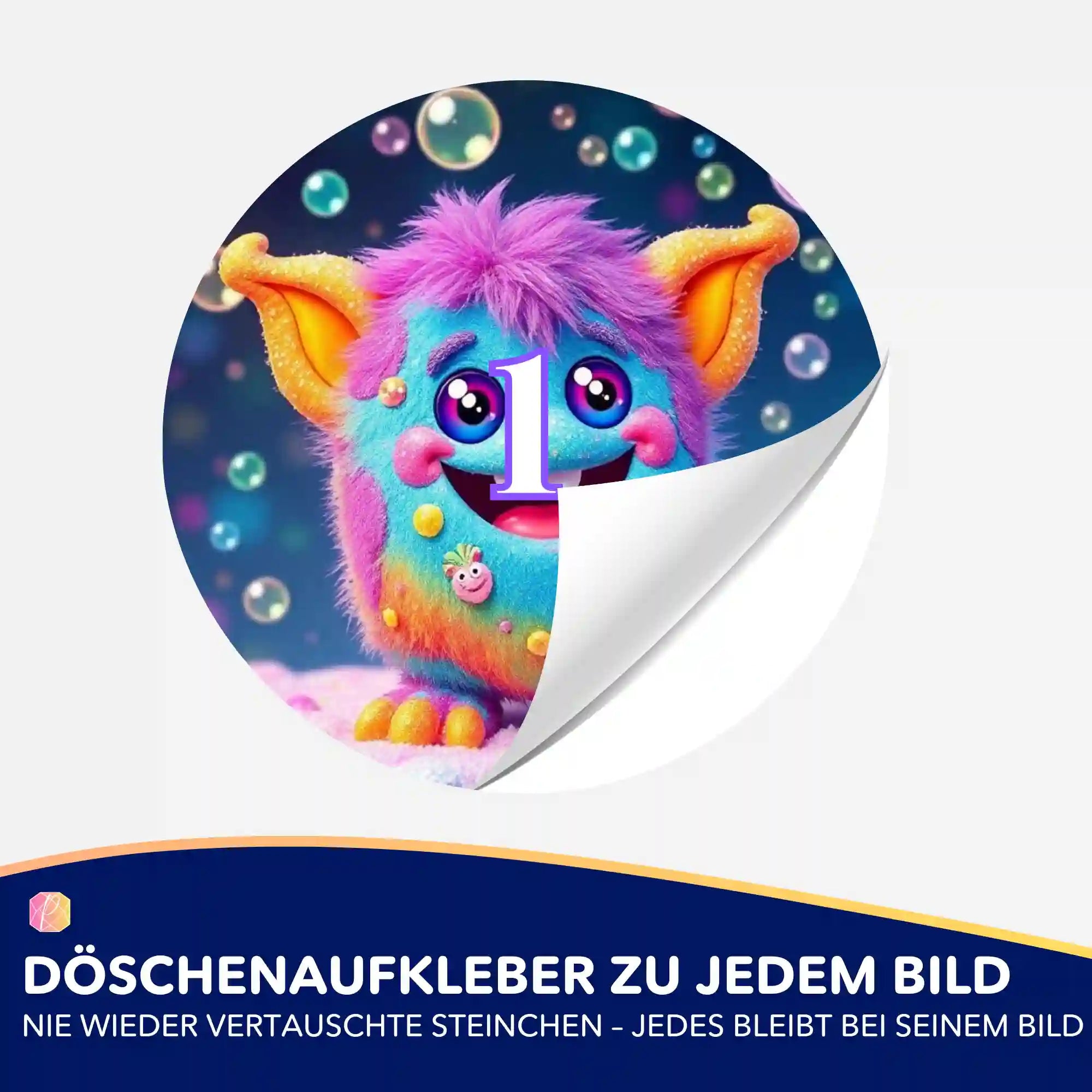 Döschenaufkleber - Moni Live Verkauf - Grinsebacke