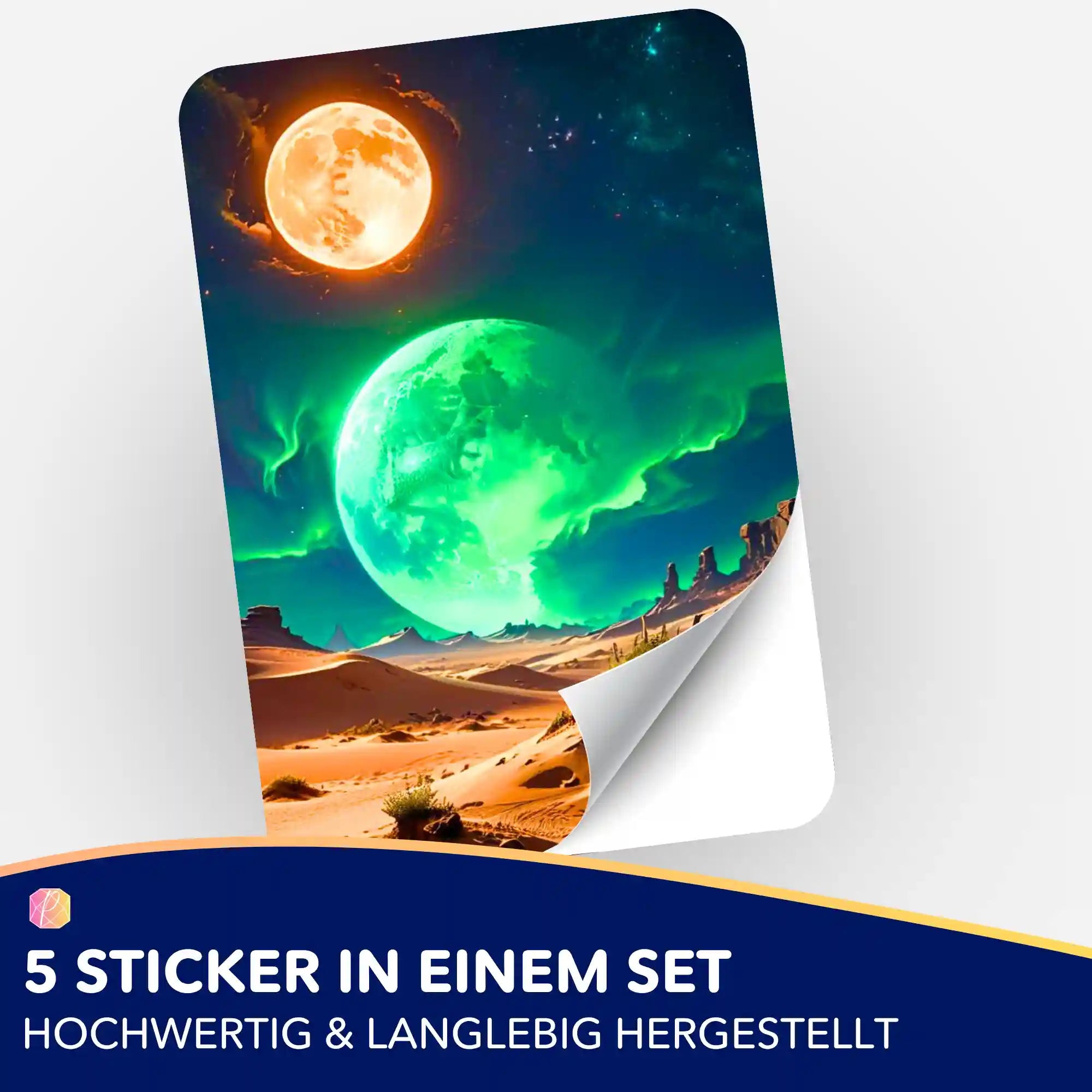 Aufkleber 5er-Set - Finsternis "Limited Edition"