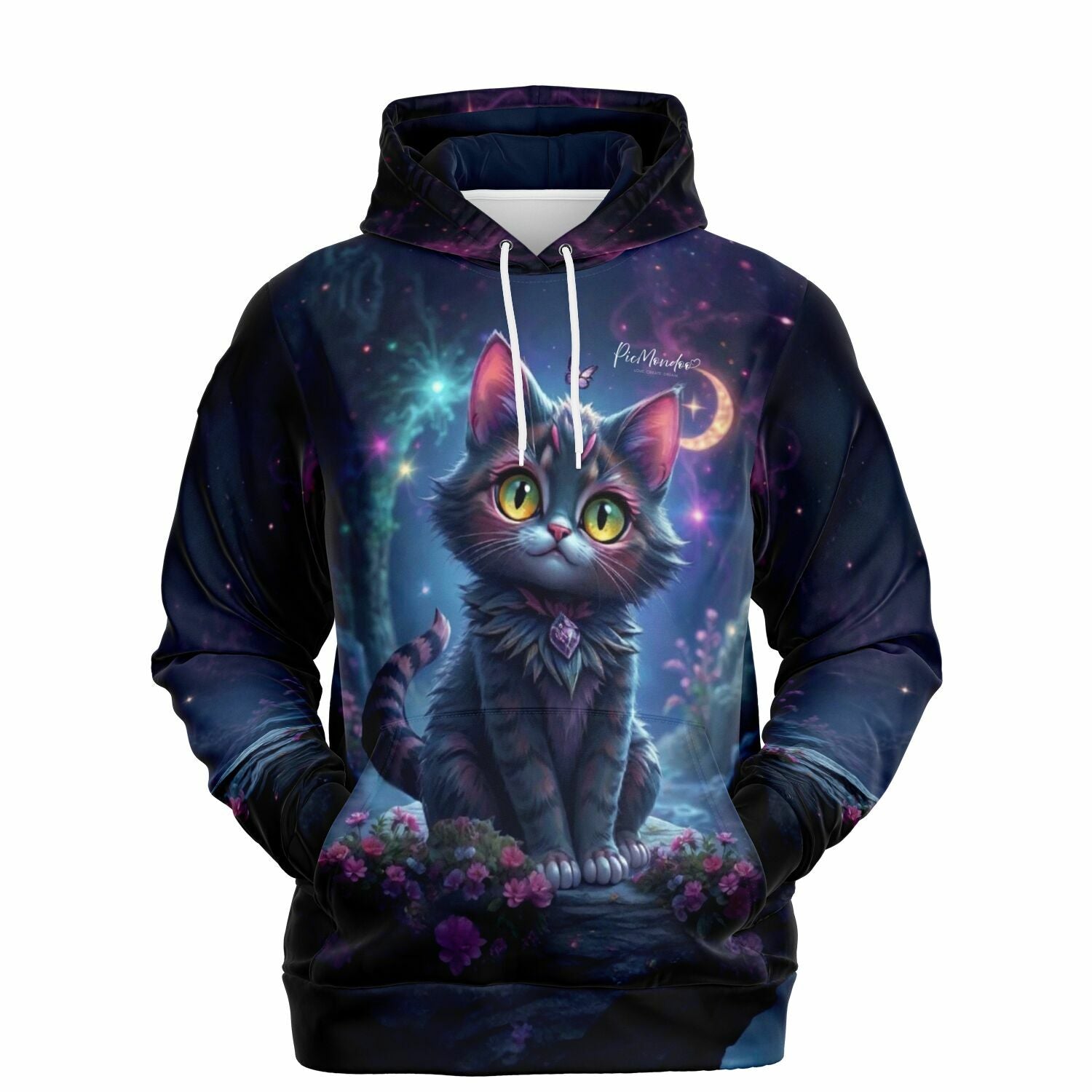 Dreamer Hoodie - Night Cat