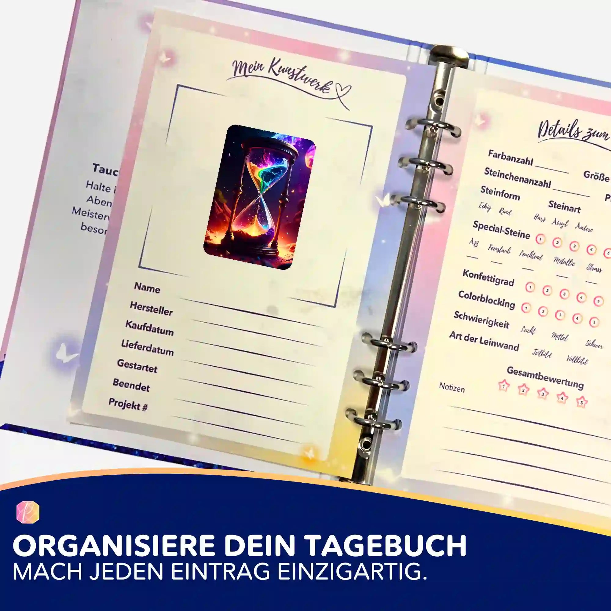 Aufkleber 5er-Set - Atem der Schöpfung