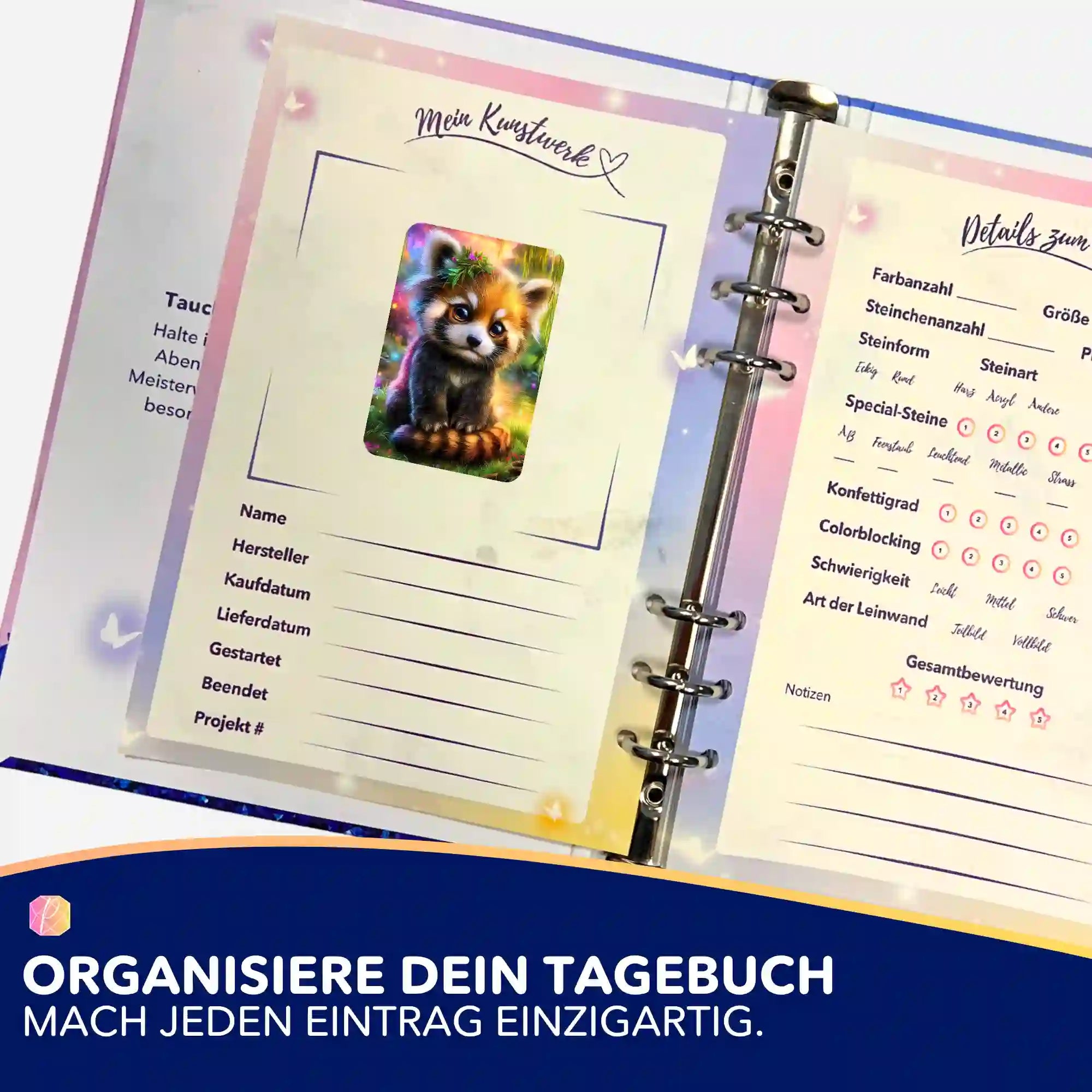 Aufkleber 5er-Set - Kind des Waldes