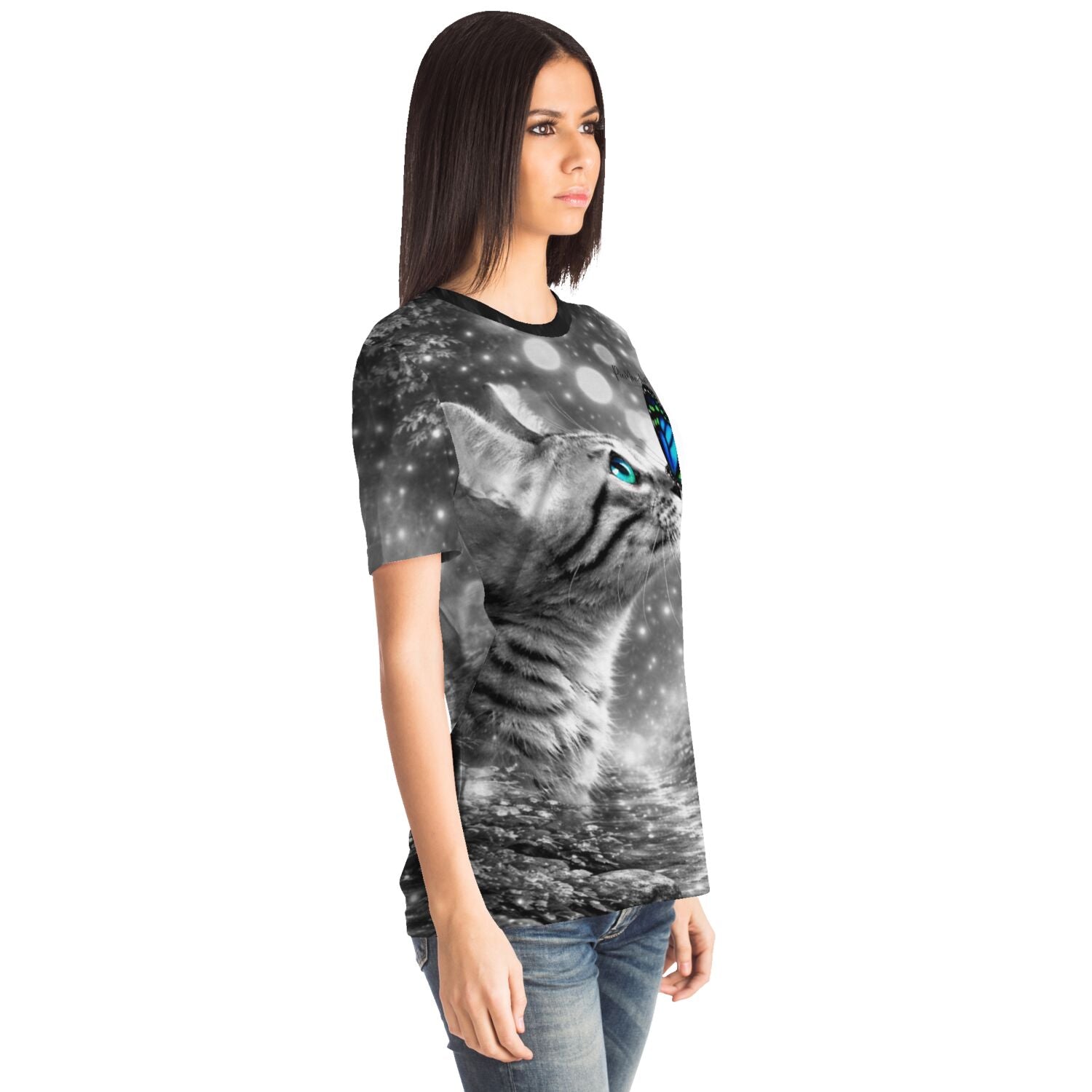Dreamer T-Shirt - Multi Special - Lovely Cat