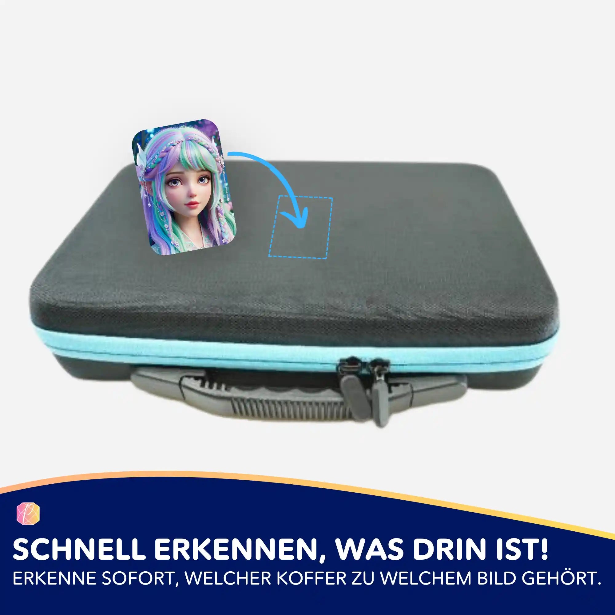 Aufkleber 5er-Set - Feenprinzessin Elara