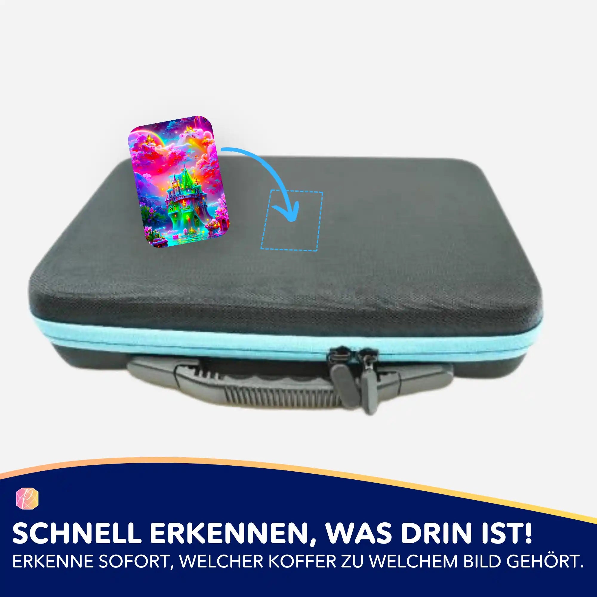 Aufkleber 5er-Set - Traumland in der Fantasie