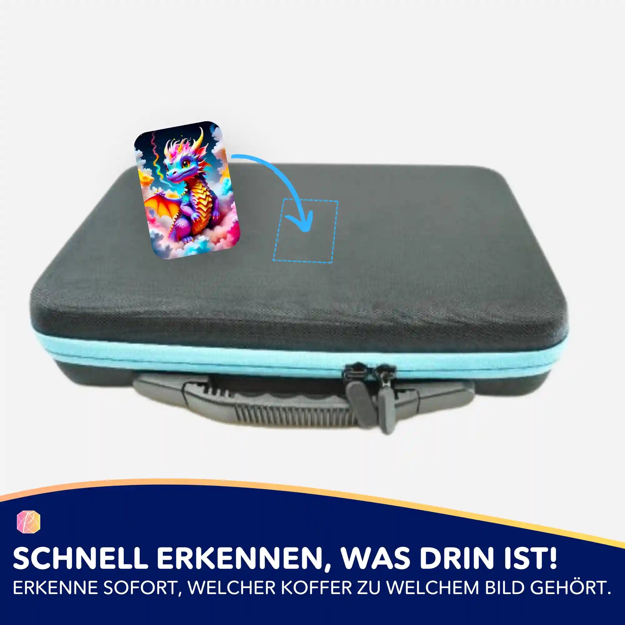 Aufkleber 5er-Set - Baby Dragon