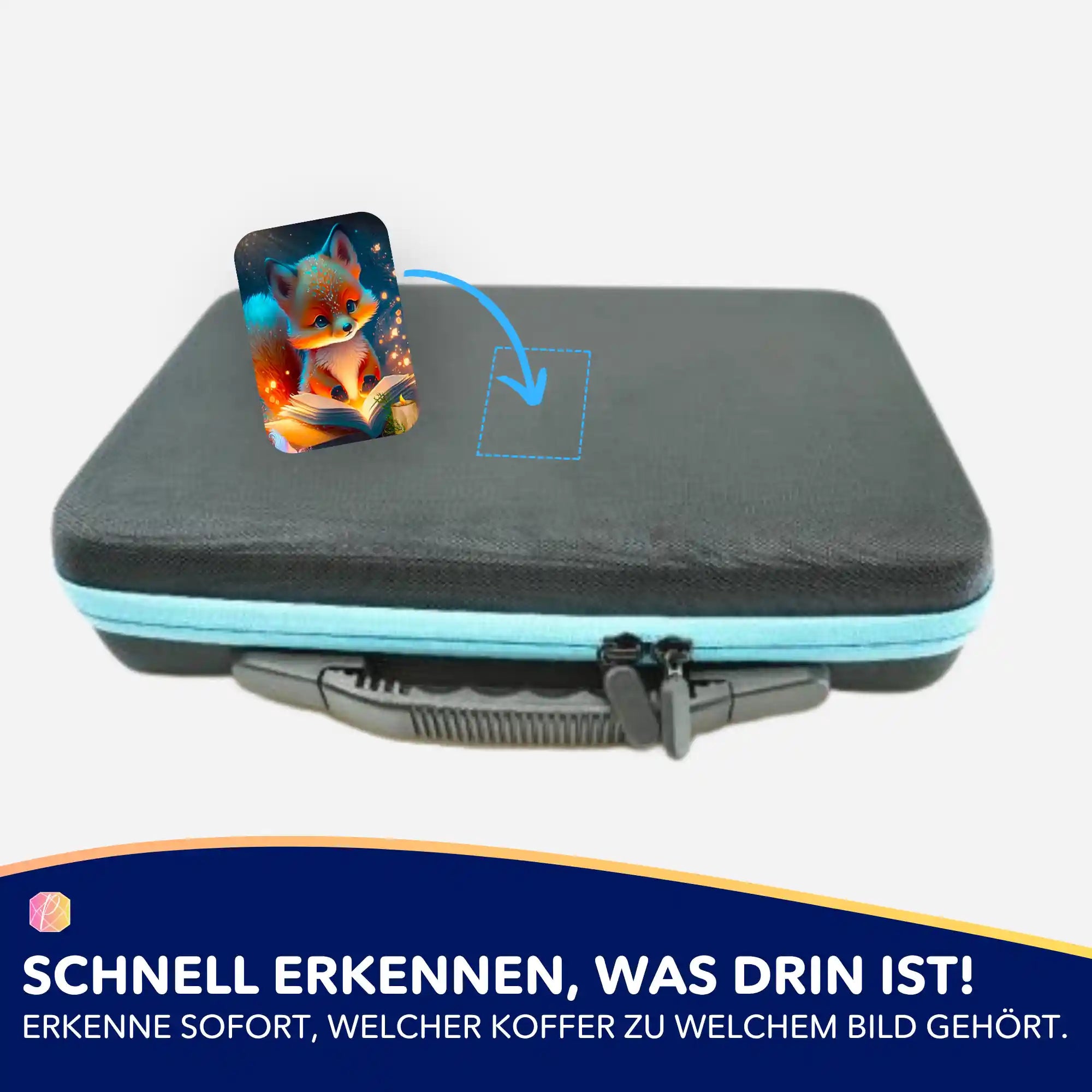 Aufkleber 5er-Set - Lesestunde im Fuchswald "Limited Edition"