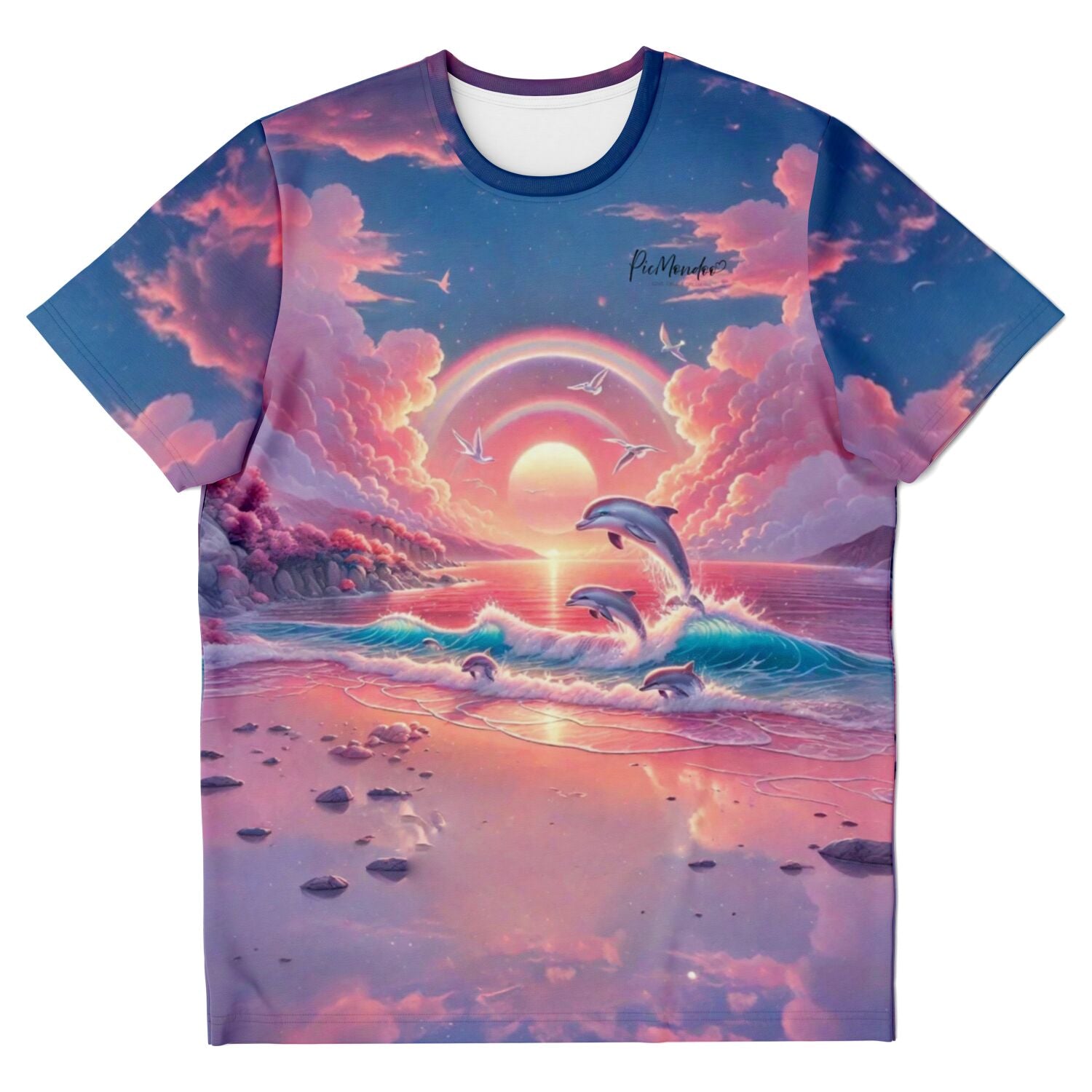 Dreamer T-Shirt - Pinkes Meeresrauschen