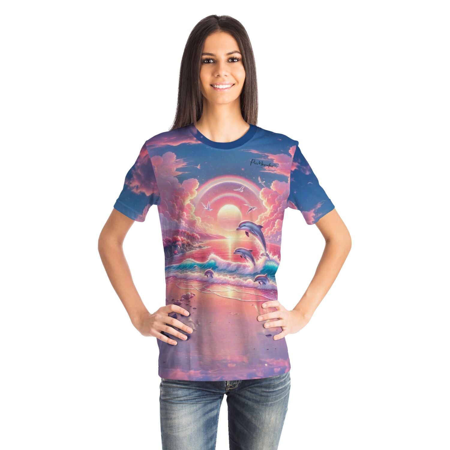 Dreamer T-Shirt - Pinkes Meeresrauschen