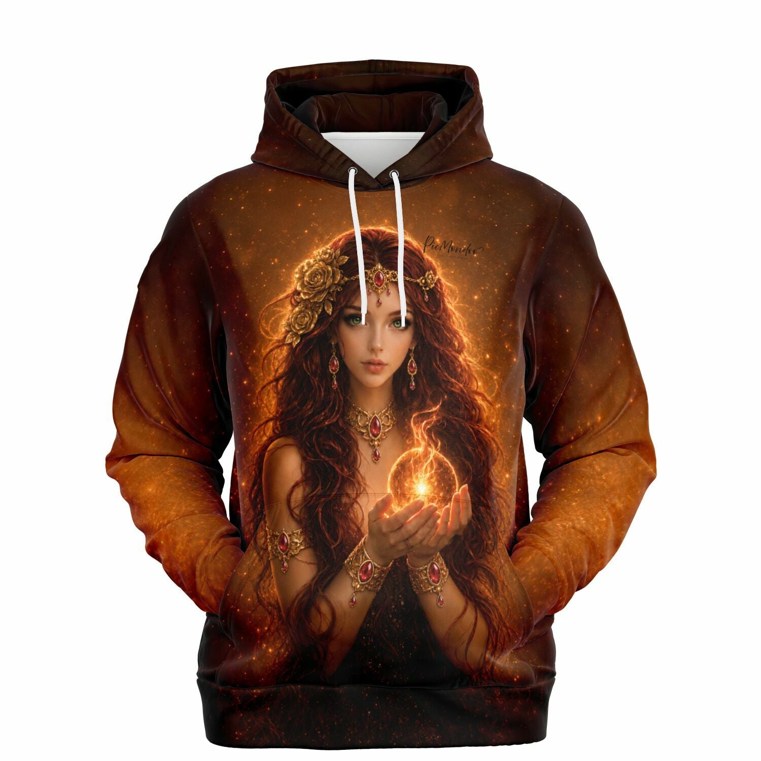 Dreamer Hoodie Göttin der Sonne mit magischem Sonnenmotiv für Fans von Diamond Painting und Malen nach Zahlen