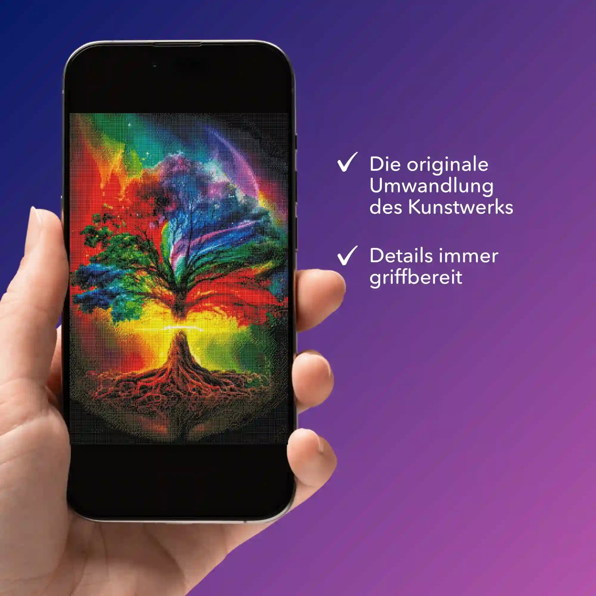 Digitale Bildmappe - Lebensbaum der Tausend Farben