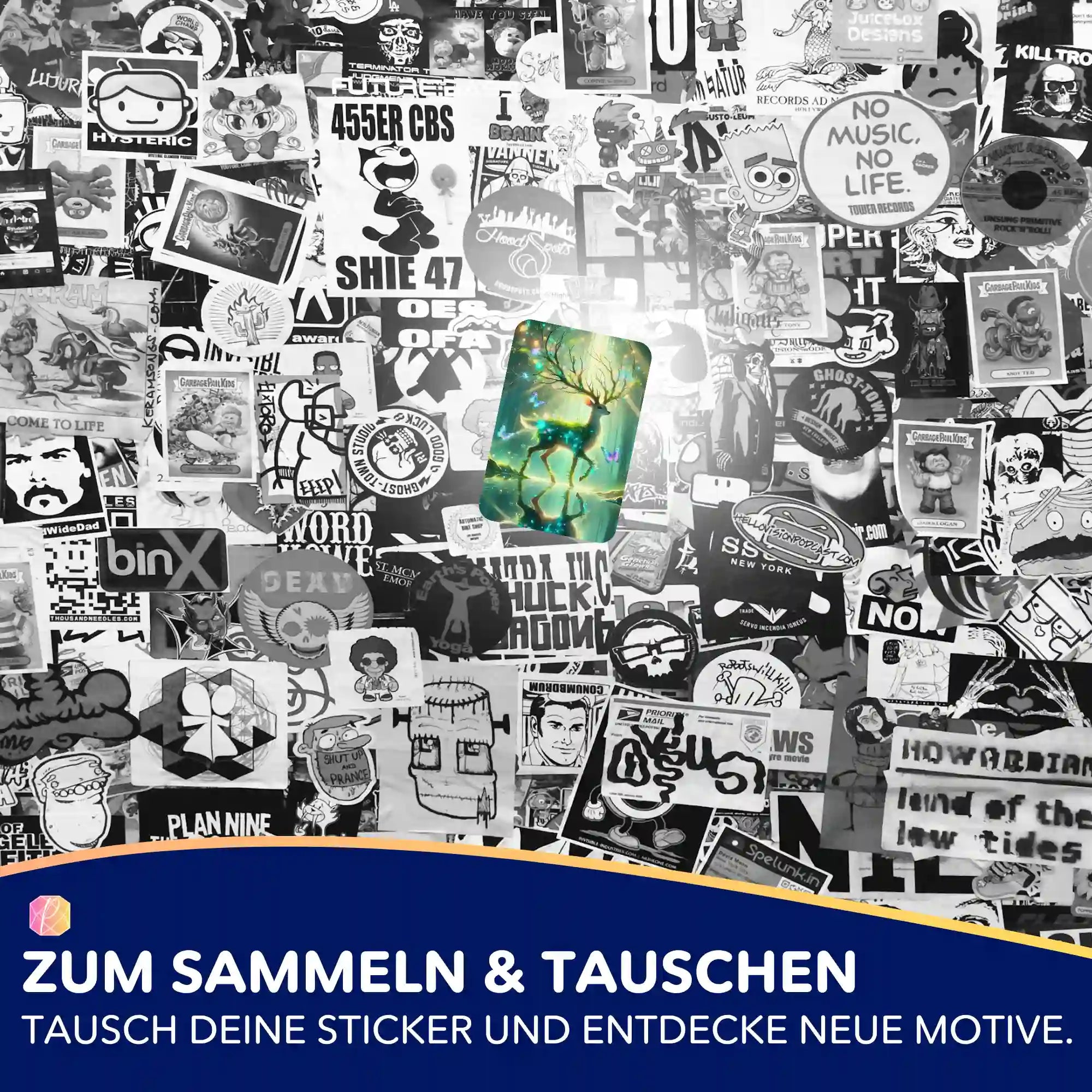 Farbige Sticker Wächter der verborgenen Lichtung für Diamond Painting Zubehör und Ordnung der Diamanten Painting Steine