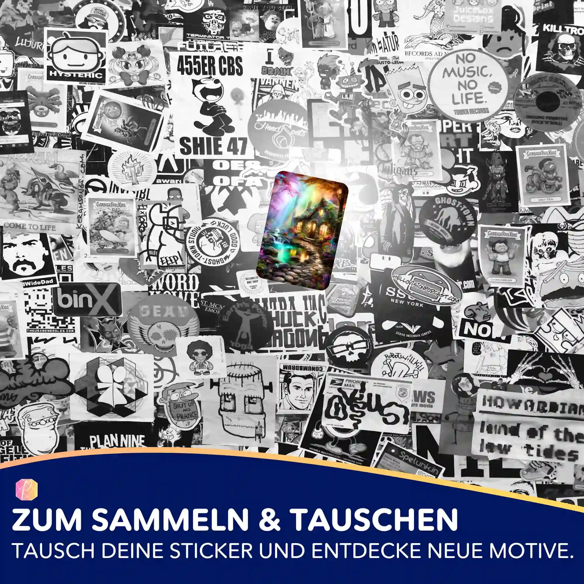 Aufkleber 5er-Set - Heimkehr "Limited Edition"
