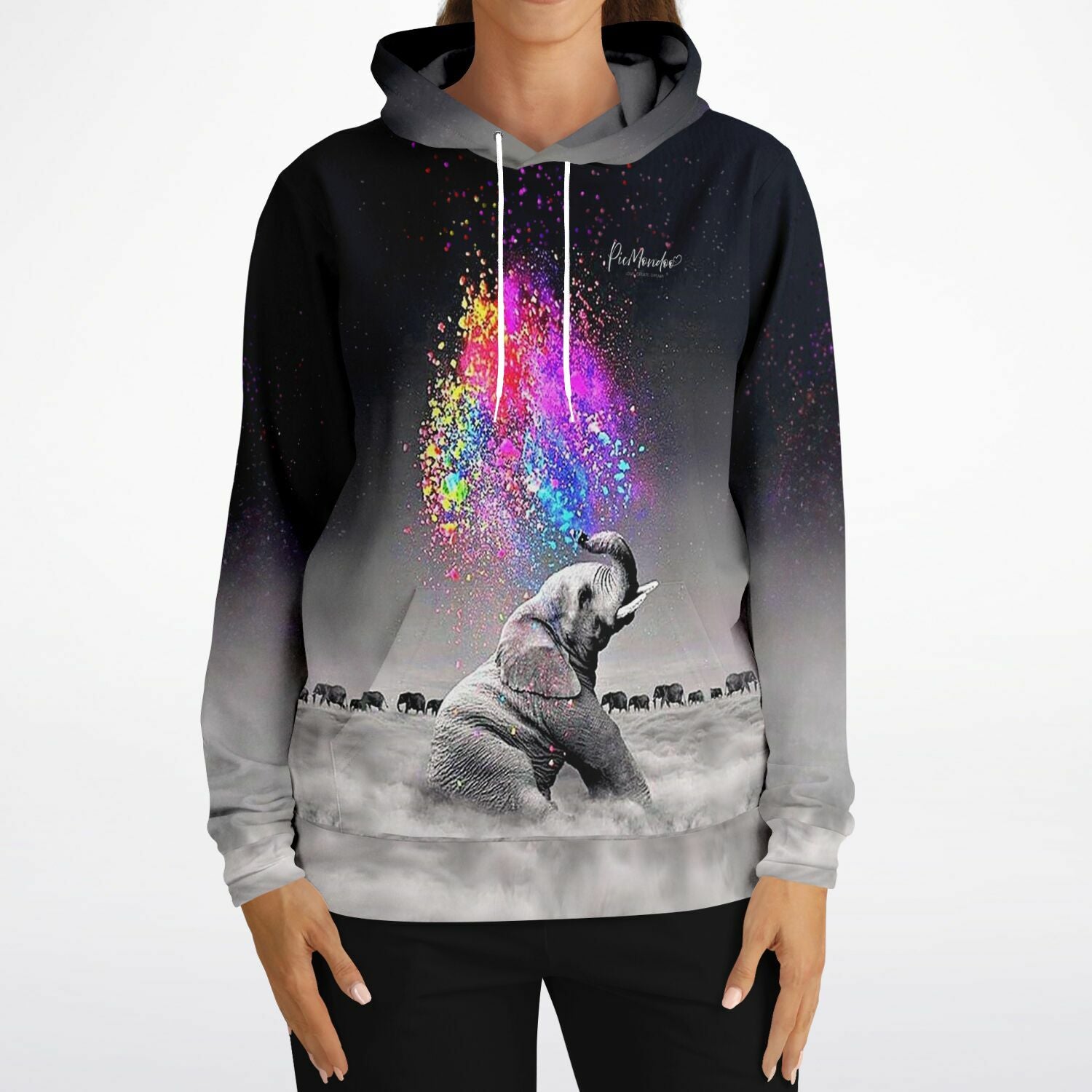 Dreamer Hoodie - Elefant "Farbenspiel"
