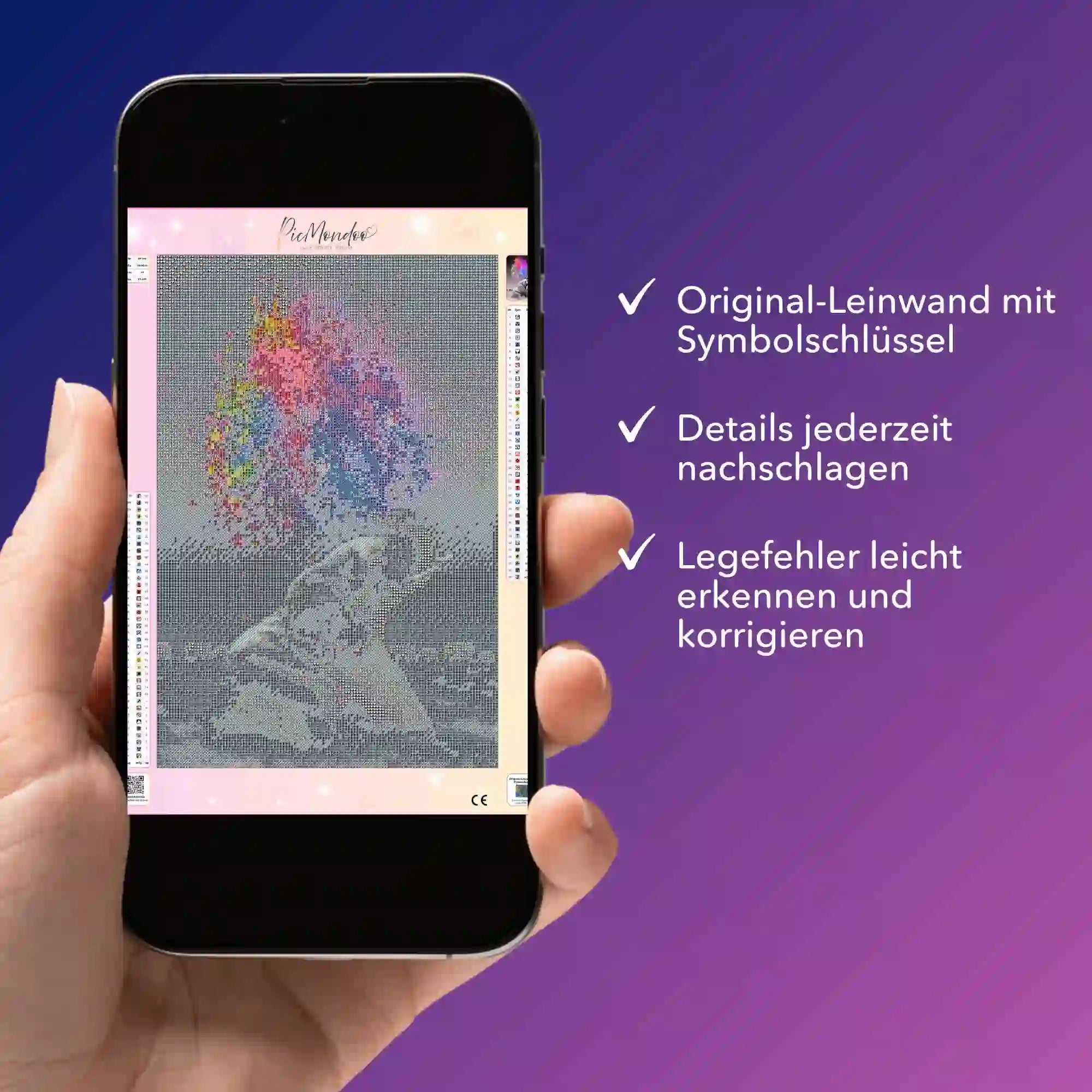 Digitale Bildmappe - Elefant "Farbenspiel"