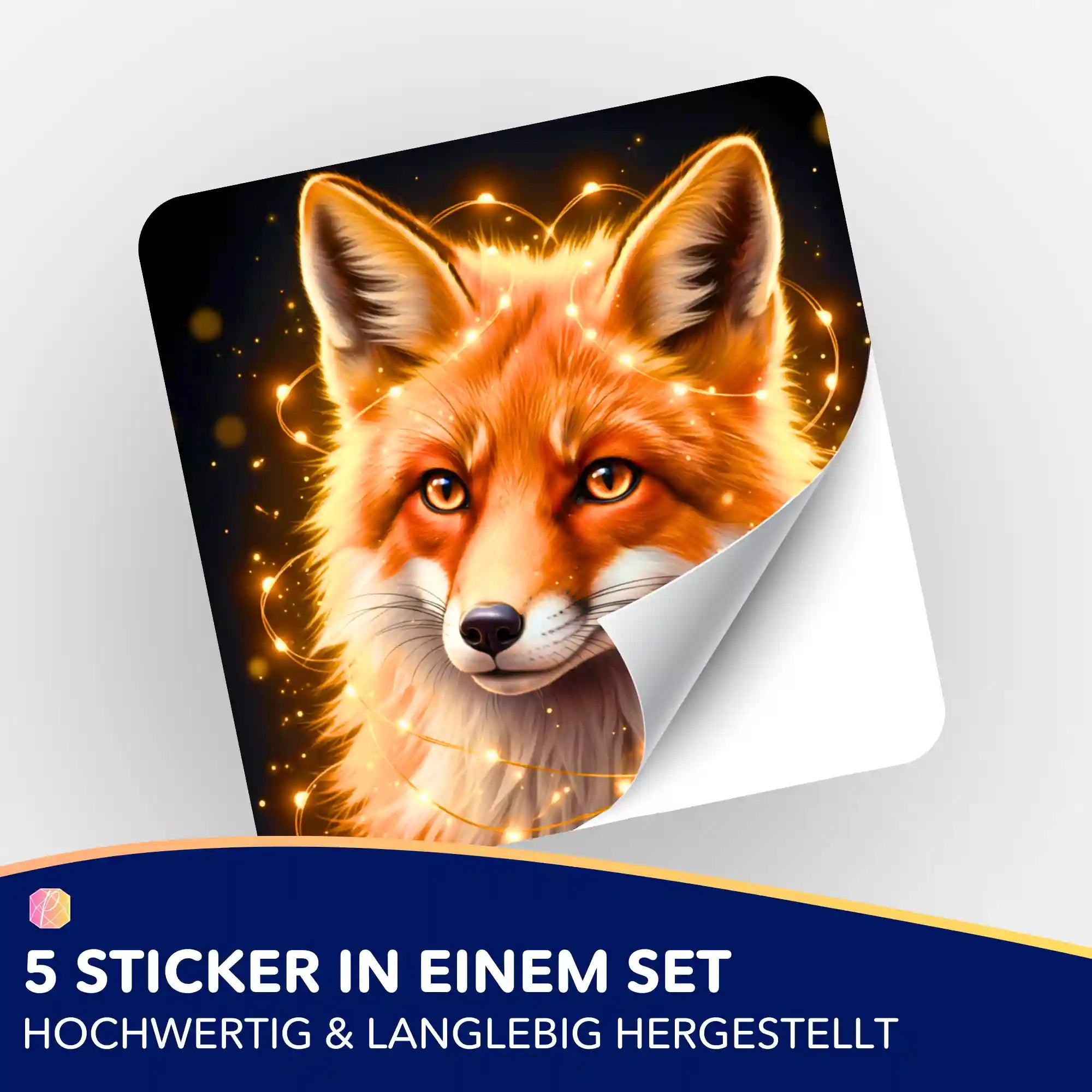 Aufkleber 5er-Set - Lyra