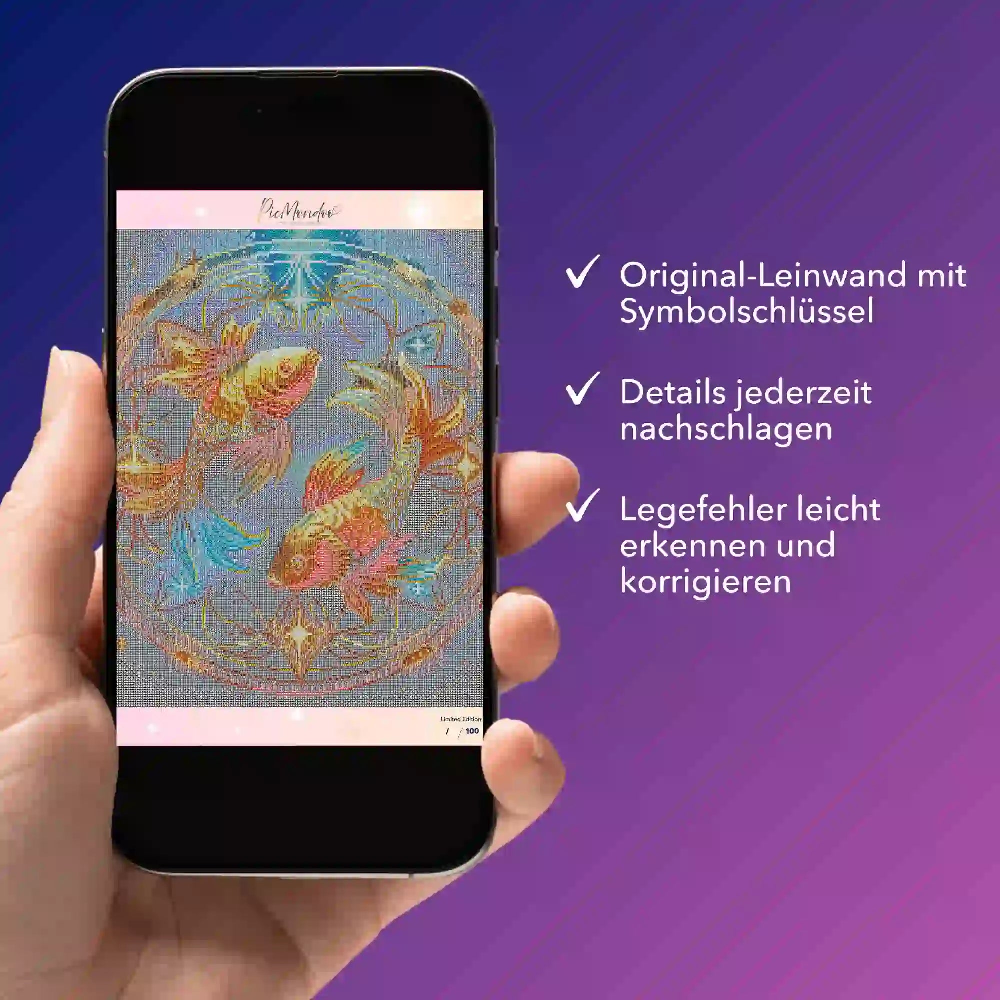 Digitale Bildmappe - Sternzeichen Fisch "Limited Edition"