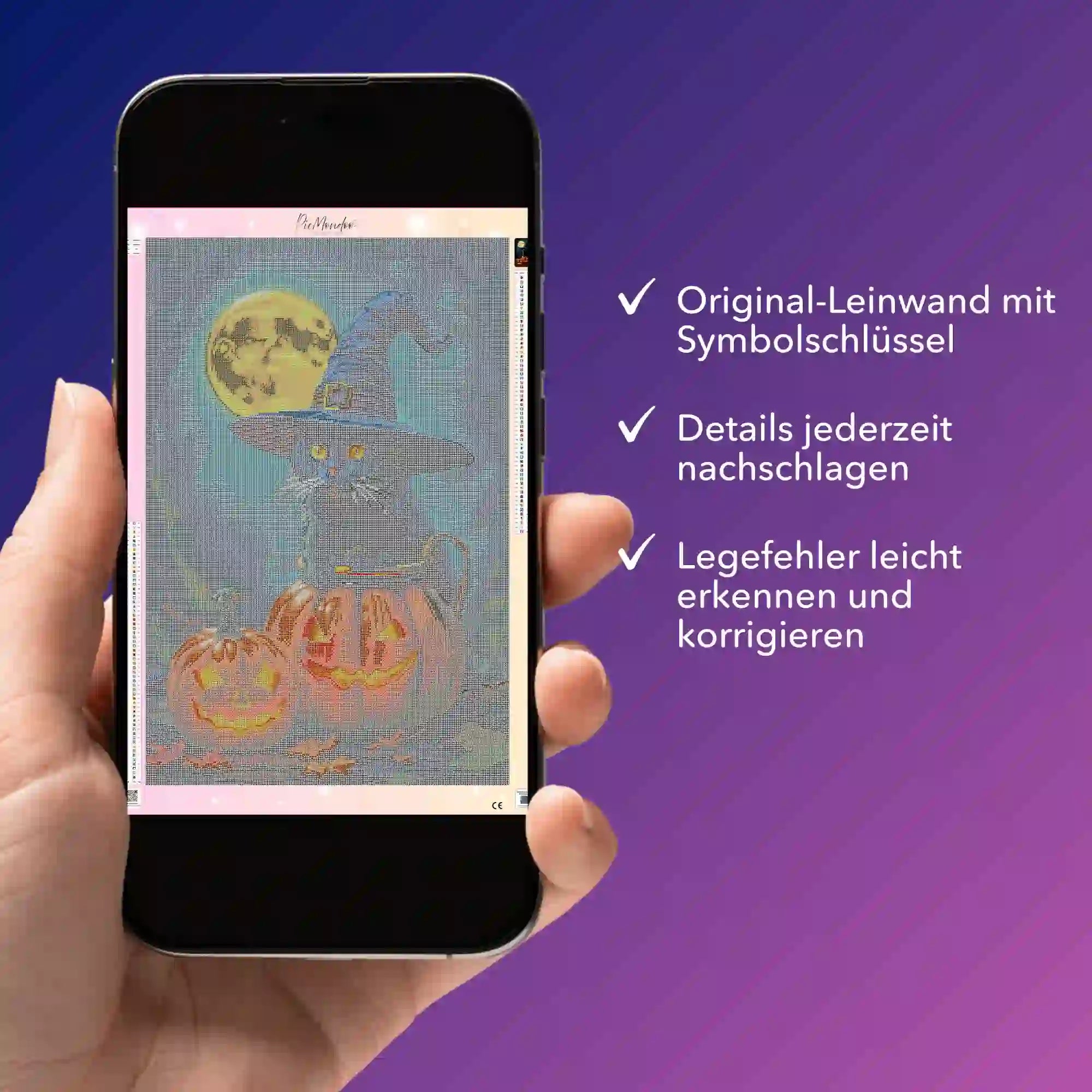 Digitale Bildmappe - Wizard Cat