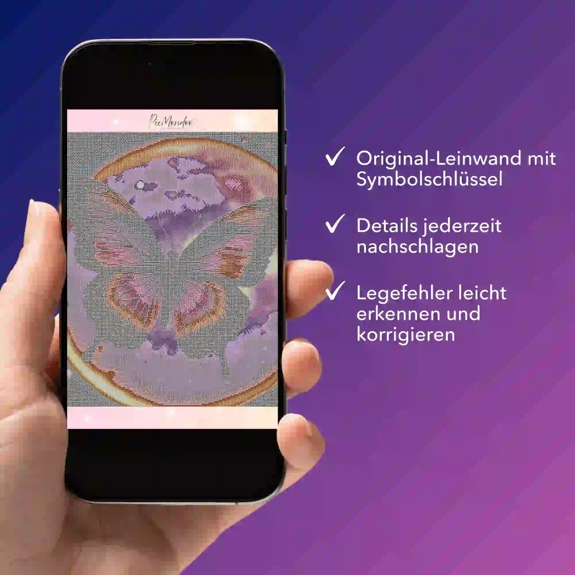 Digitale Bildmappe - Purple Moon