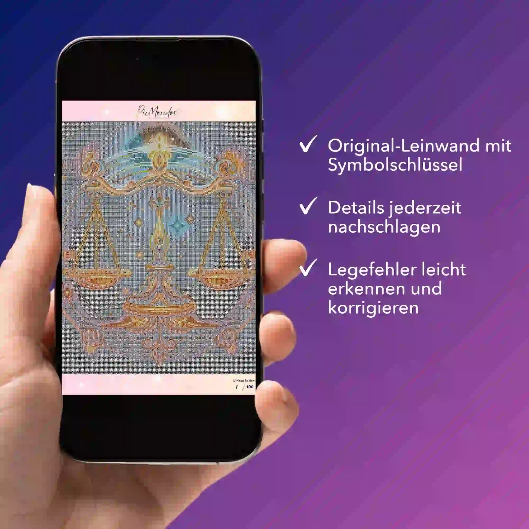 Digitale Bildmappe - Sternzeichen Waage "Limited Edition"