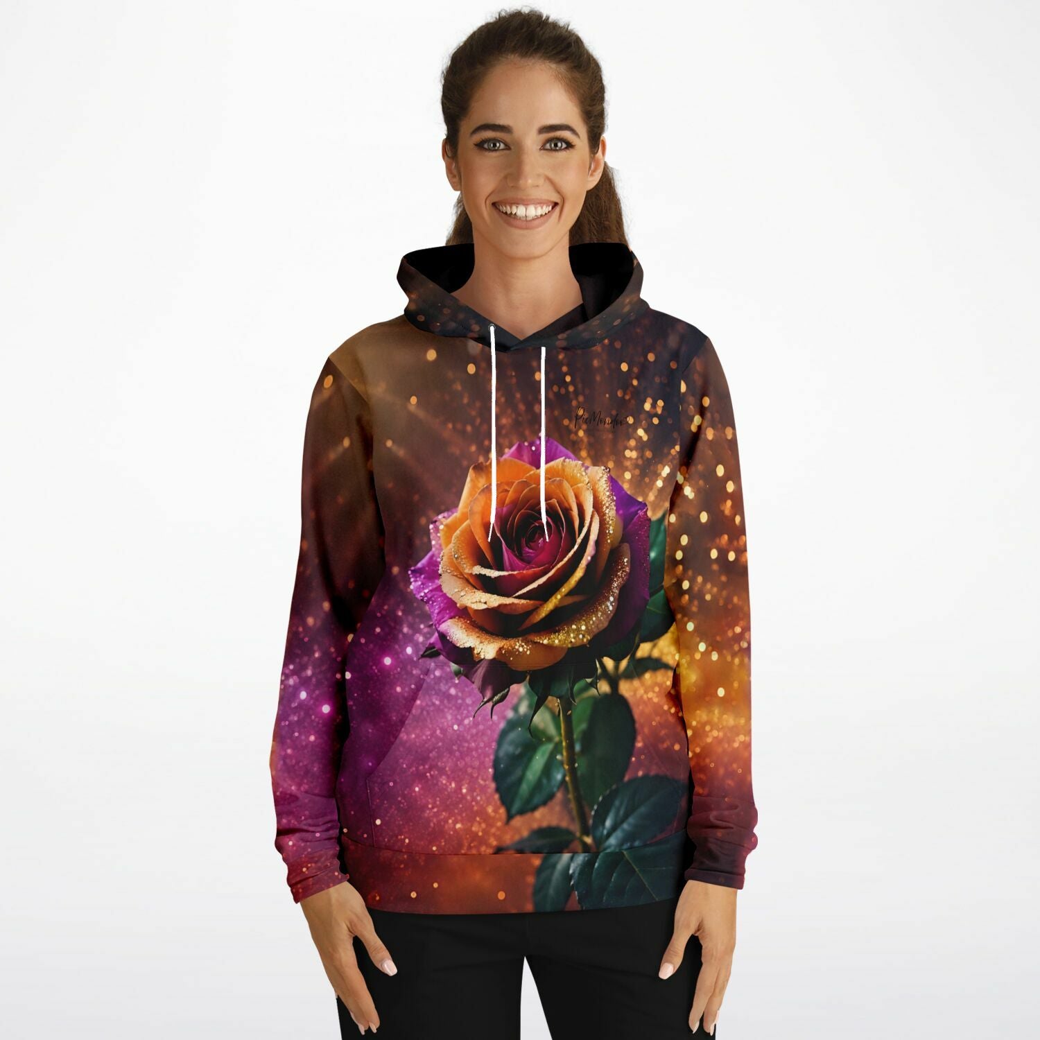 Dreamer Hoodie - Colorful Rose