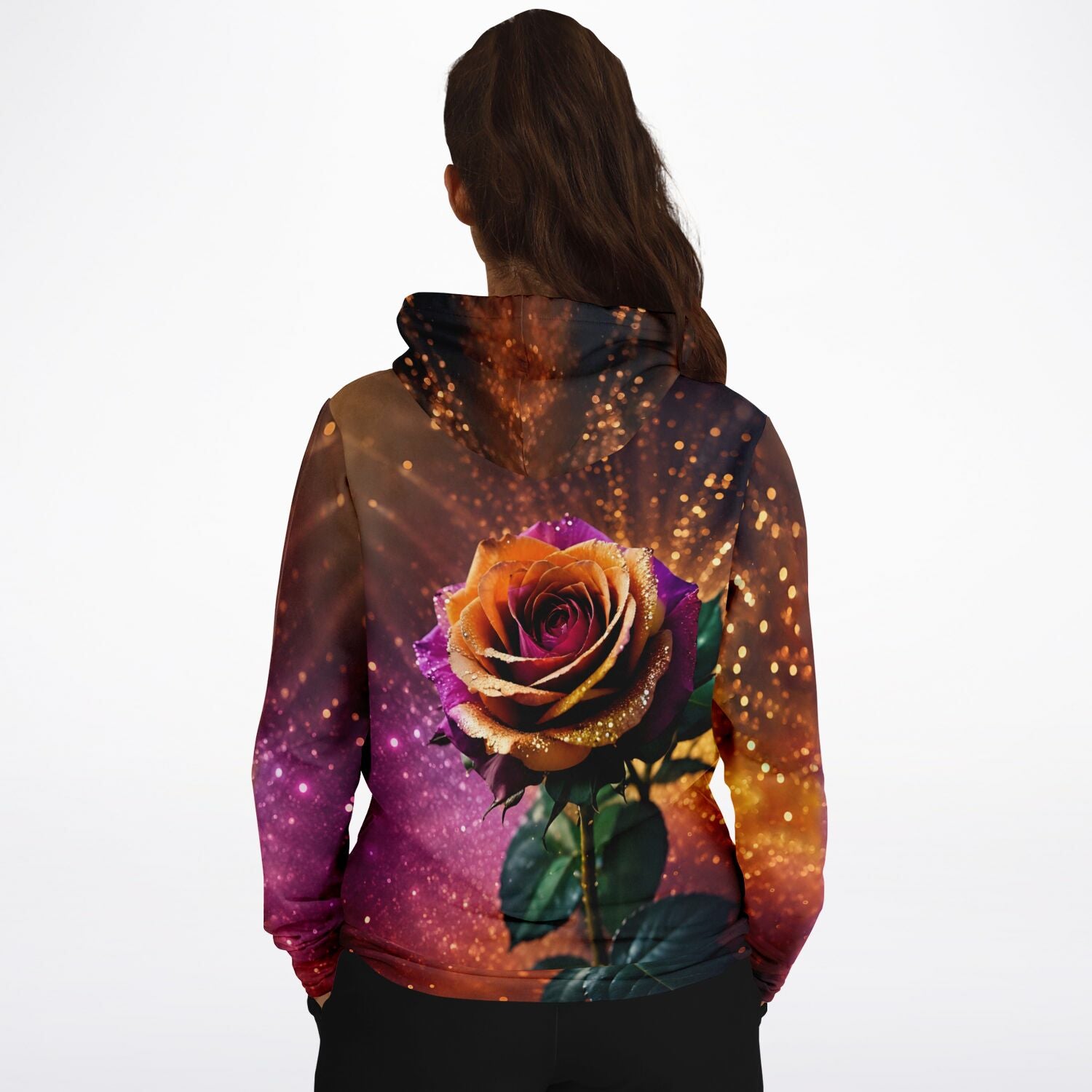 Dreamer Hoodie - Colorful Rose