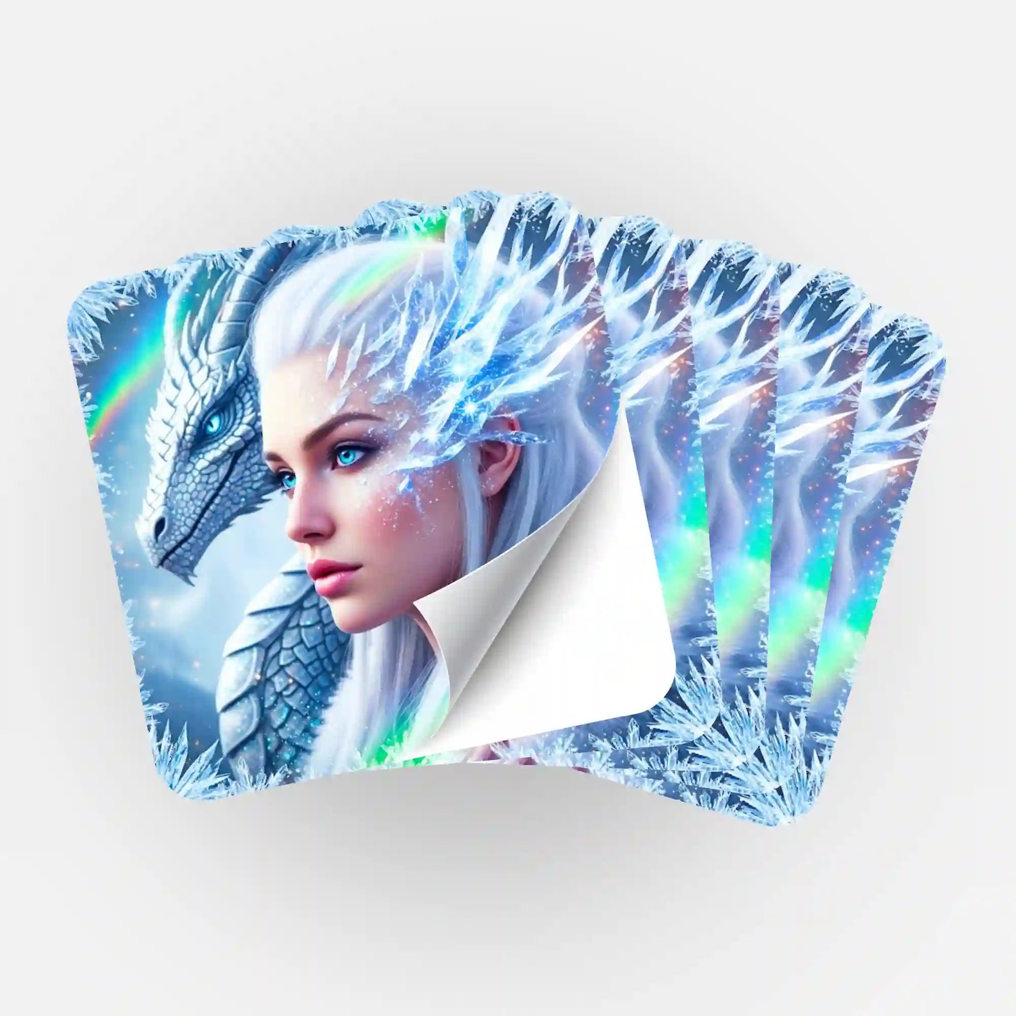 Aufkleber 5er-Set - Dragon Queen
