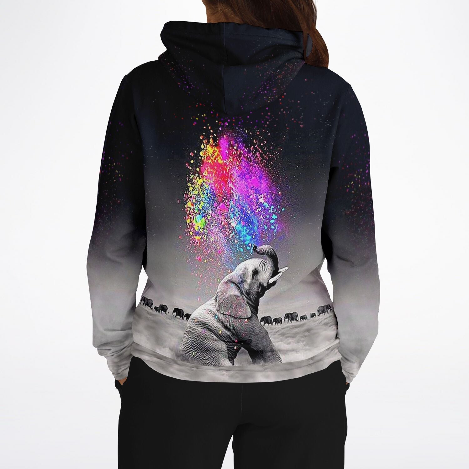 Dreamer Hoodie - Elefant "Farbenspiel"