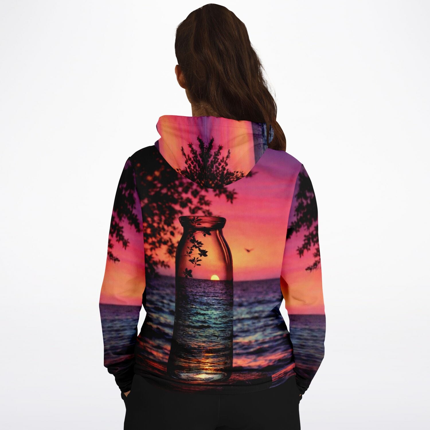 Dreamer Hoodie - Roter Sonnenuntergang