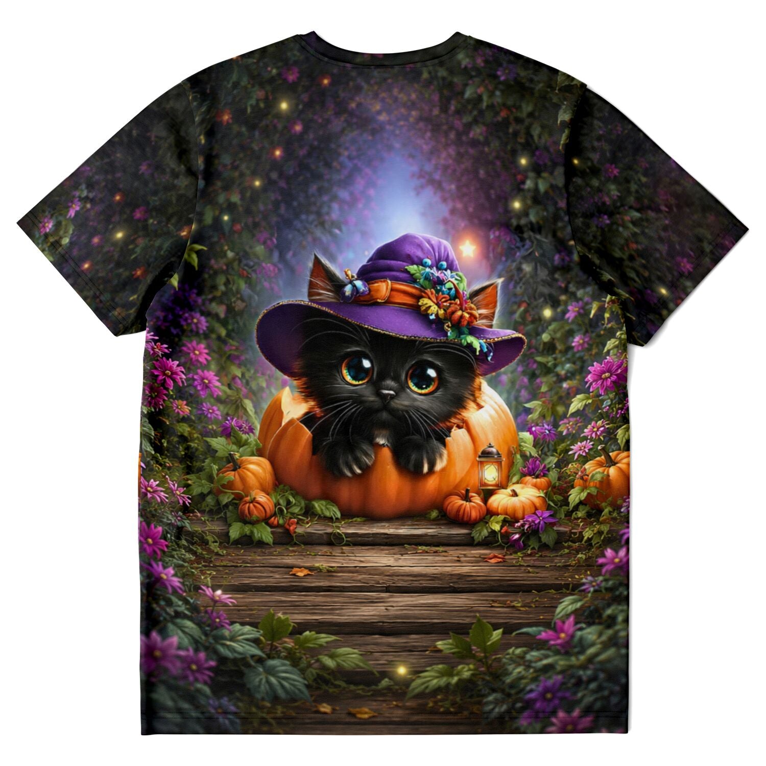 Dreamer T-Shirt Herbstpfötchen mit süßem Kätzchen in Kürbis, perfekt für Fans von Malen nach Zahlen und Diamond Painting