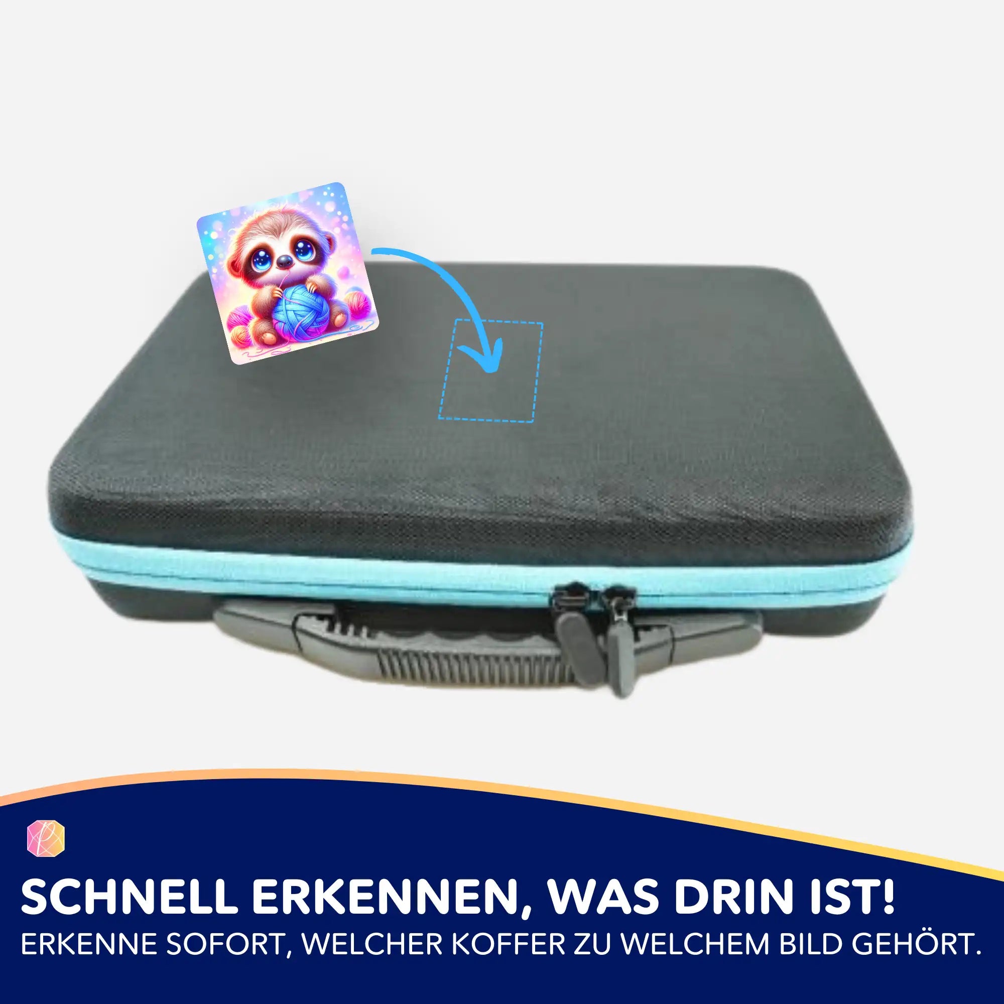 Aufkleber 5er-Set - Otto Wollo