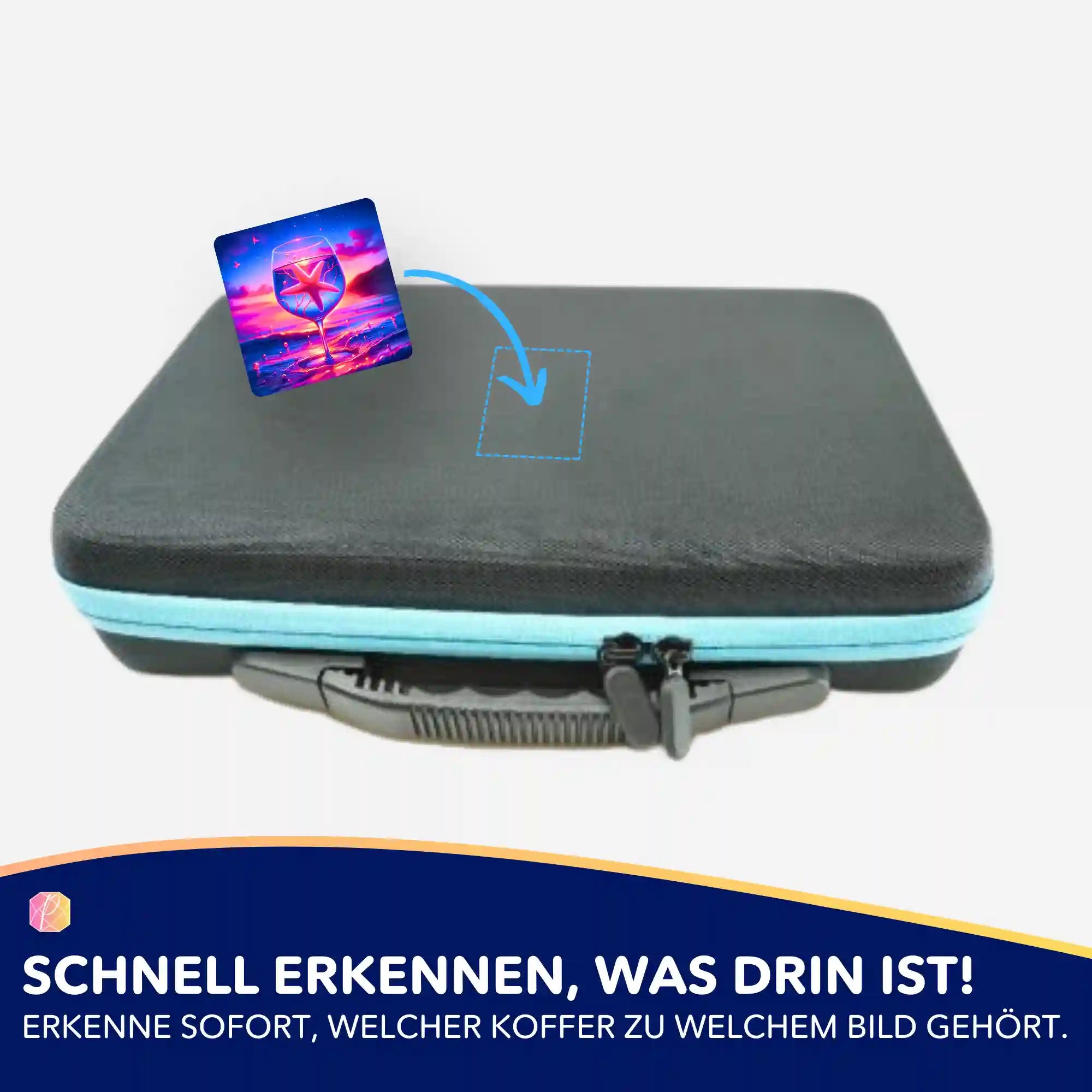 Aufkleber 5er-Set - Seesternzauber
