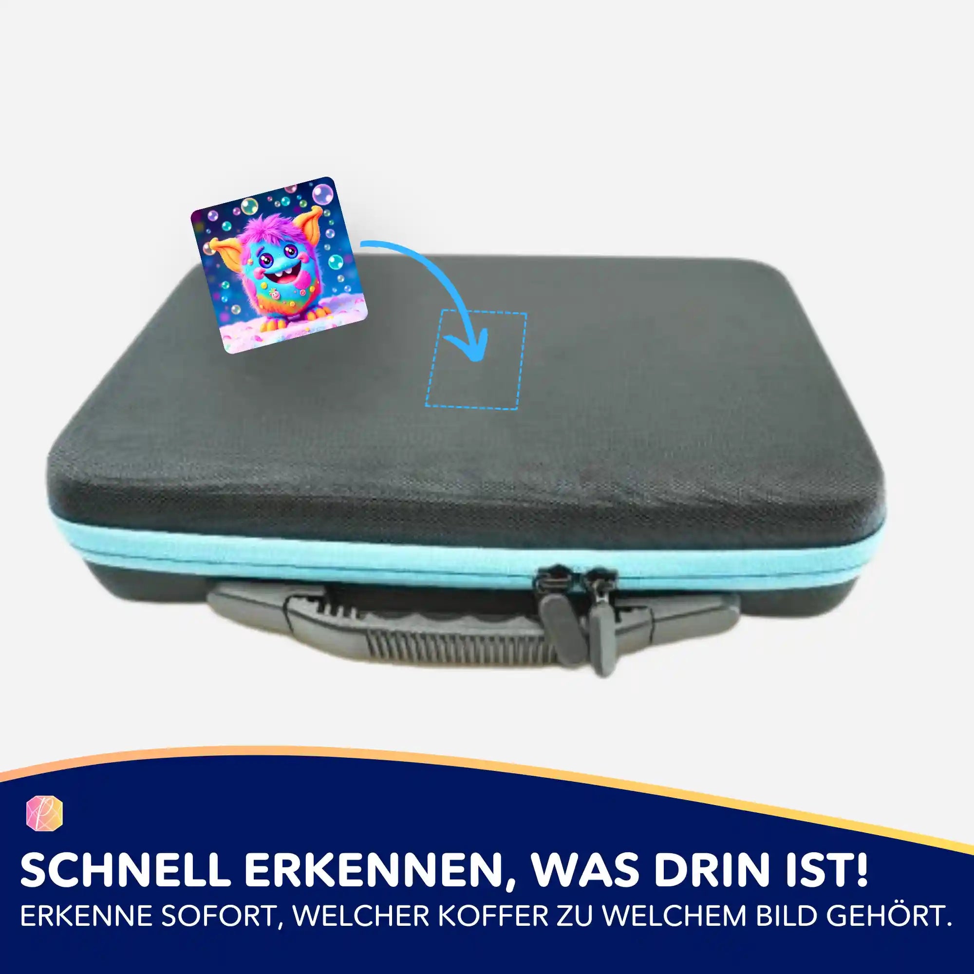 Aufkleber 5er-Set - Moni Live Verkauf - Grinsebacke