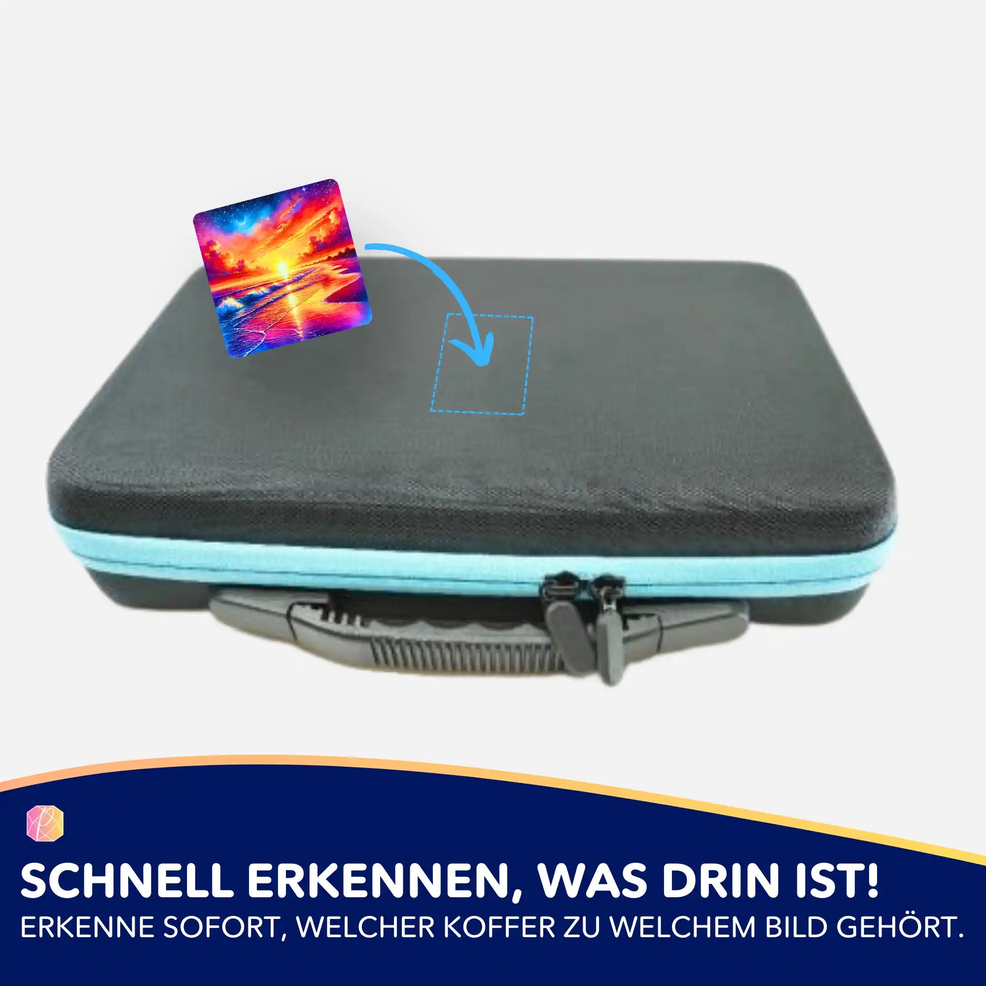Aufkleber 5er-Set - Zwischen Sonne und Sterne