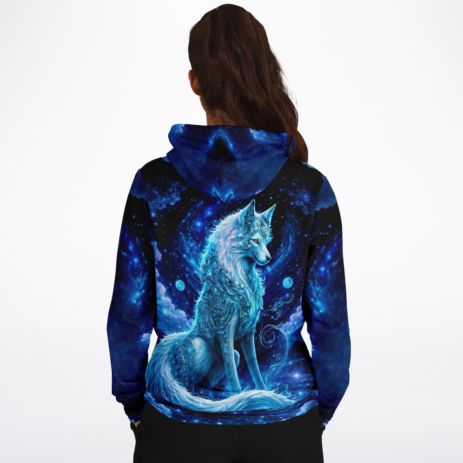 Dreamer Hoodie - Leuchtbild Special - Verzauberter Wolf