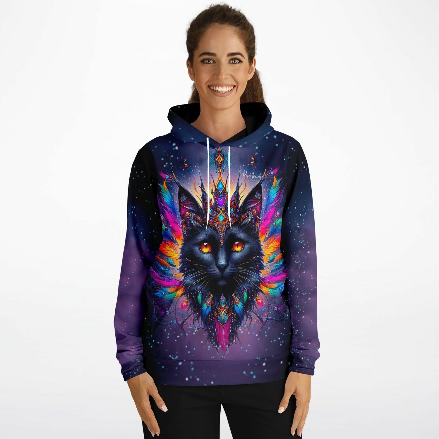 Dreamer Hoodie - Mystic colorsplash Cat