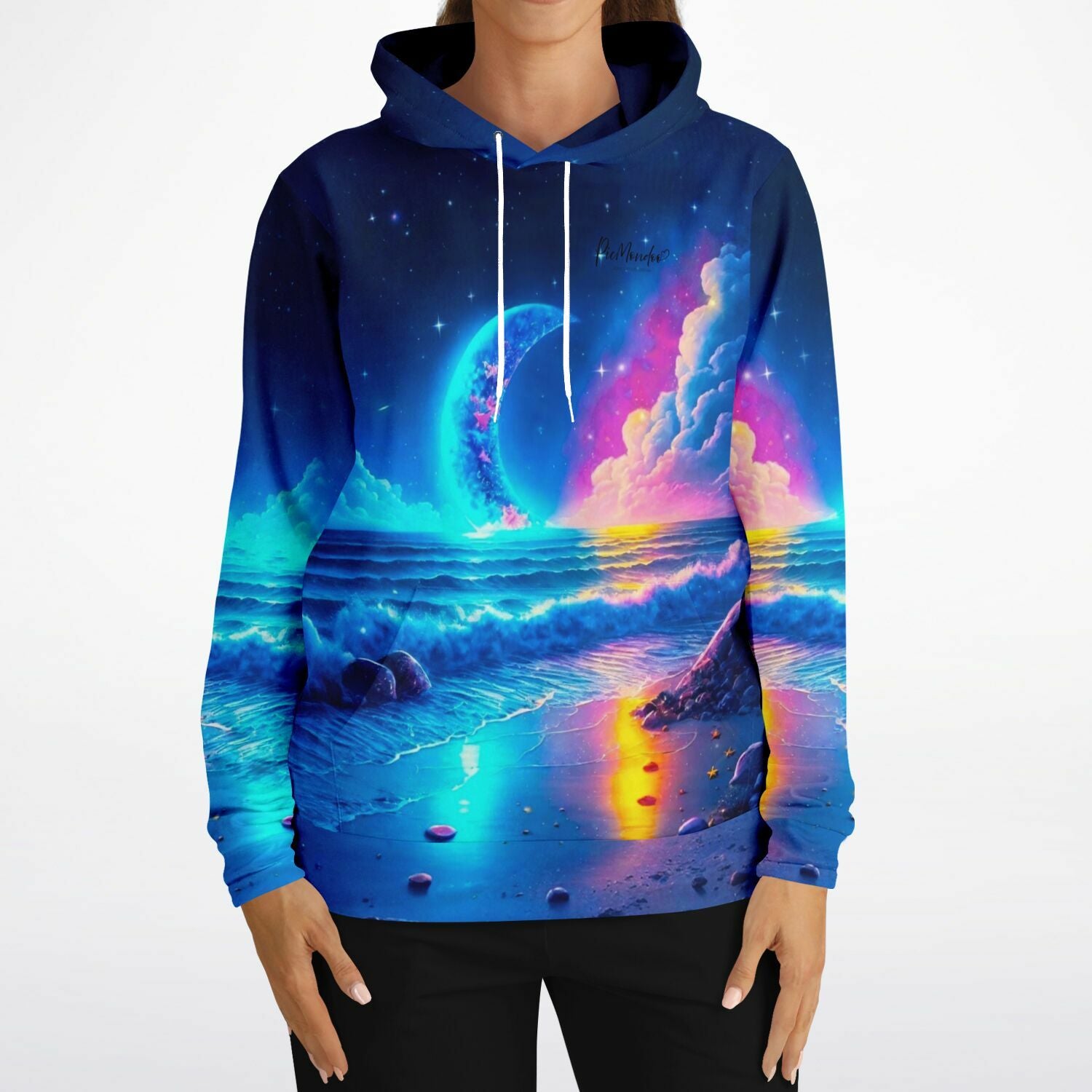 Dreamer Hoodie - AB Special - Strand im Mondschein